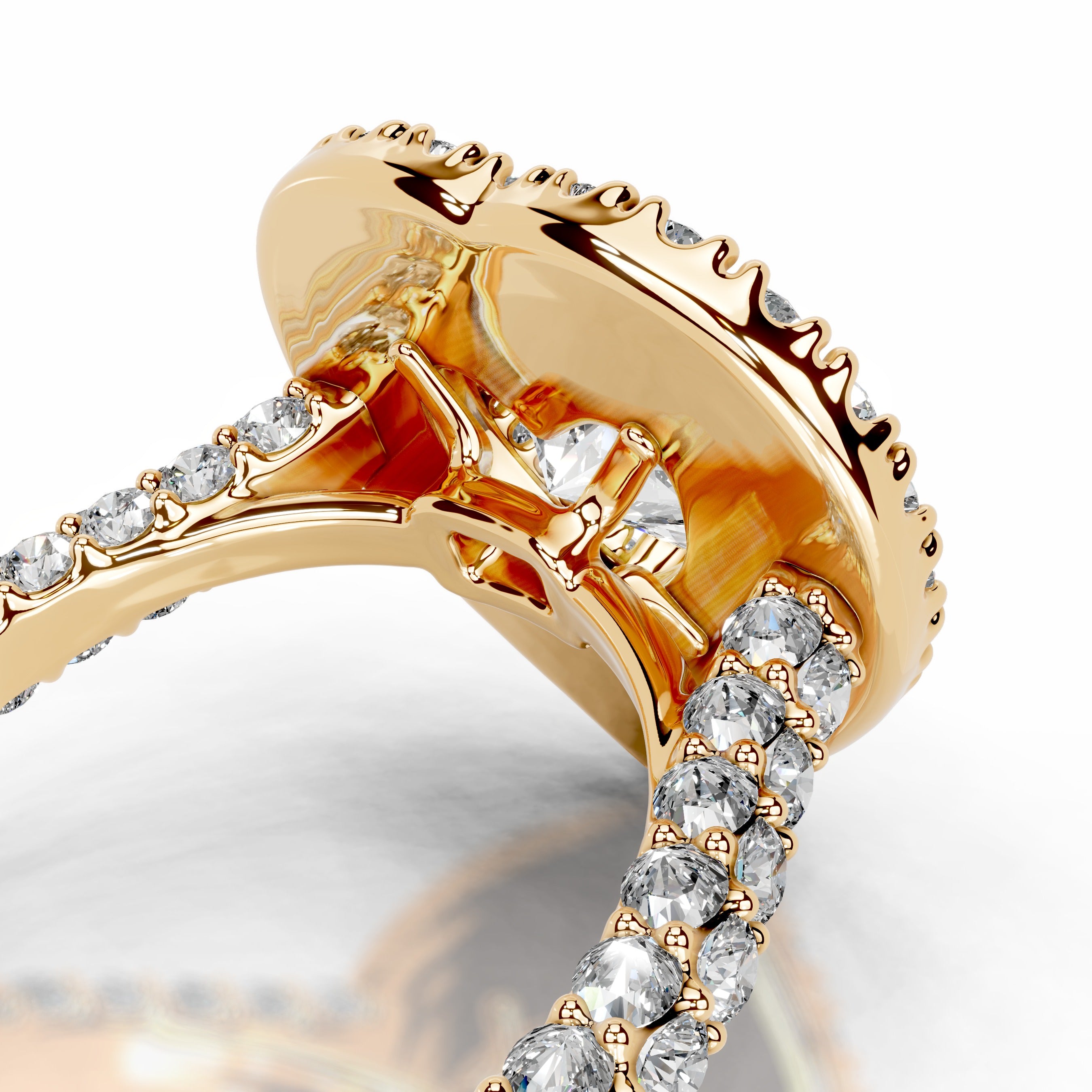 Rianna Diamond Engagement Ring - 18K Yellow Gold、mySite、hinf8tx79