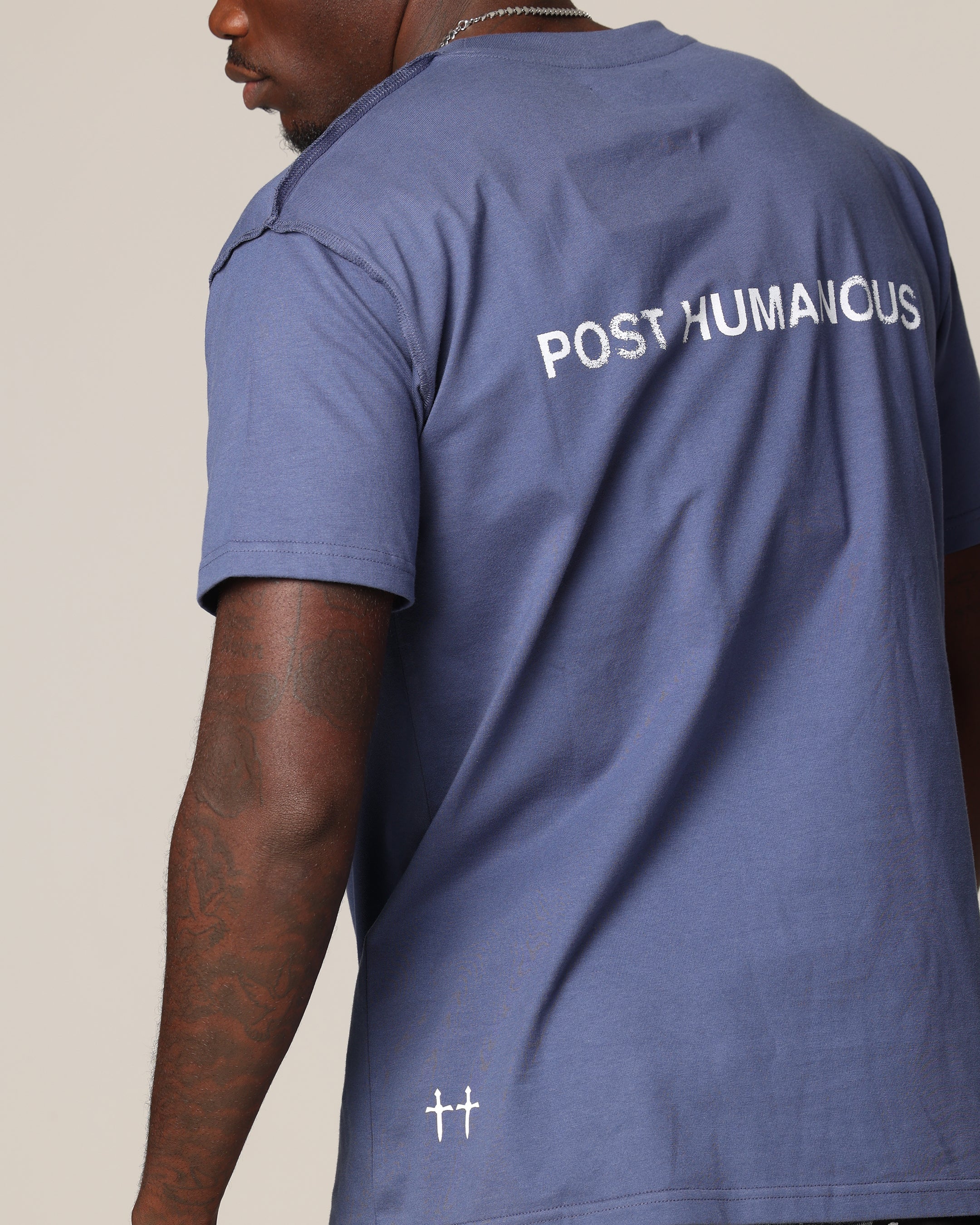 Saint Morta Wraith Cut T-Shirt Petrol Blue、mySite、zt4zffjzw