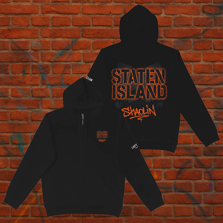 Graffiti STATEN ISLAND Heavy Blend Graphic Zip Hoodie (6 Sizes)、mySite、vikingsvslions