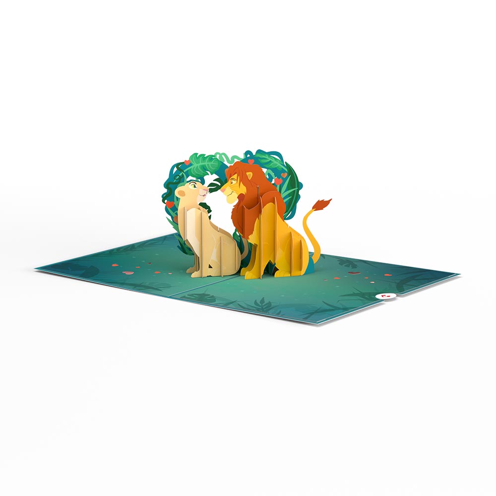 Disney's The Lion King Feel The Love Pop-Up Card、mySite、solidvoid
