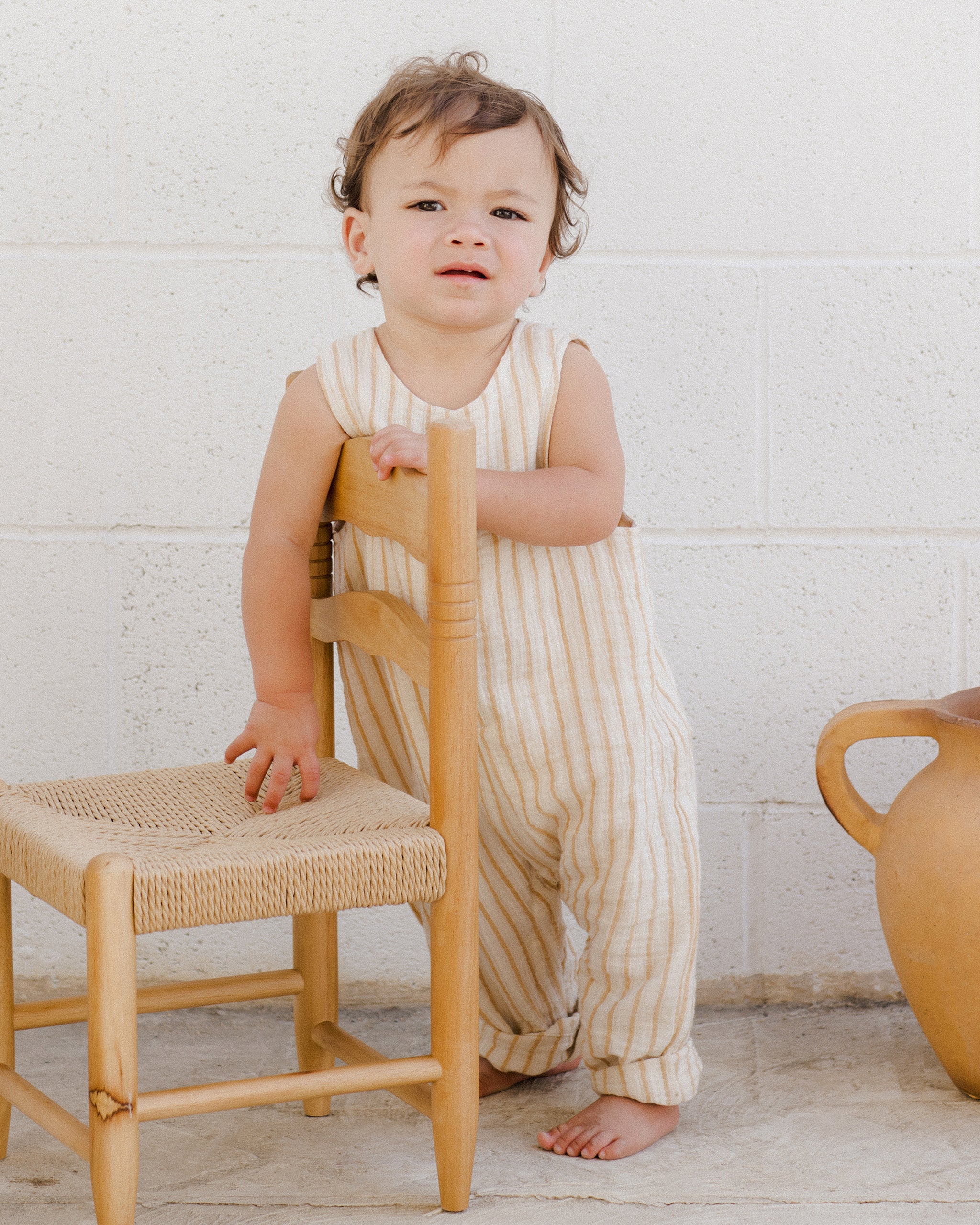  Button Jumpsuit || Marigold Stripe、mySite、layawaytickets