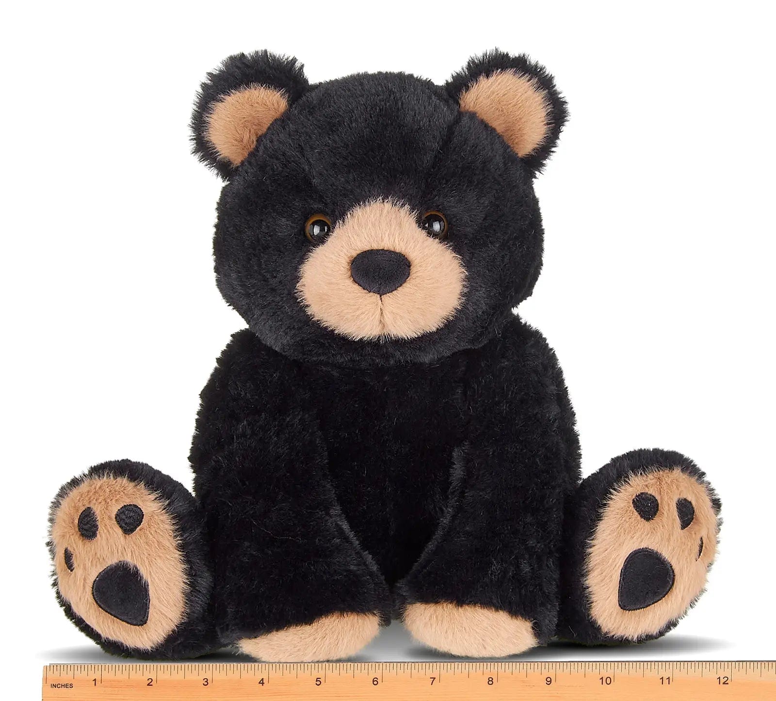 Teddy Bear Cuddly Plush Black Bear by Bearington、mySite、g9winljtr