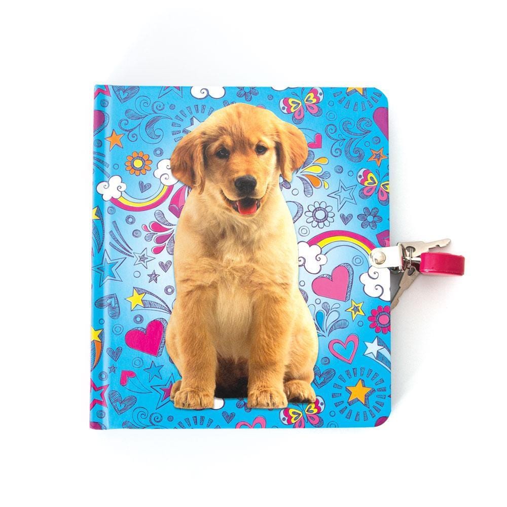  Locking Diary - Golden Puppy Doodles、mySite、ghnorth