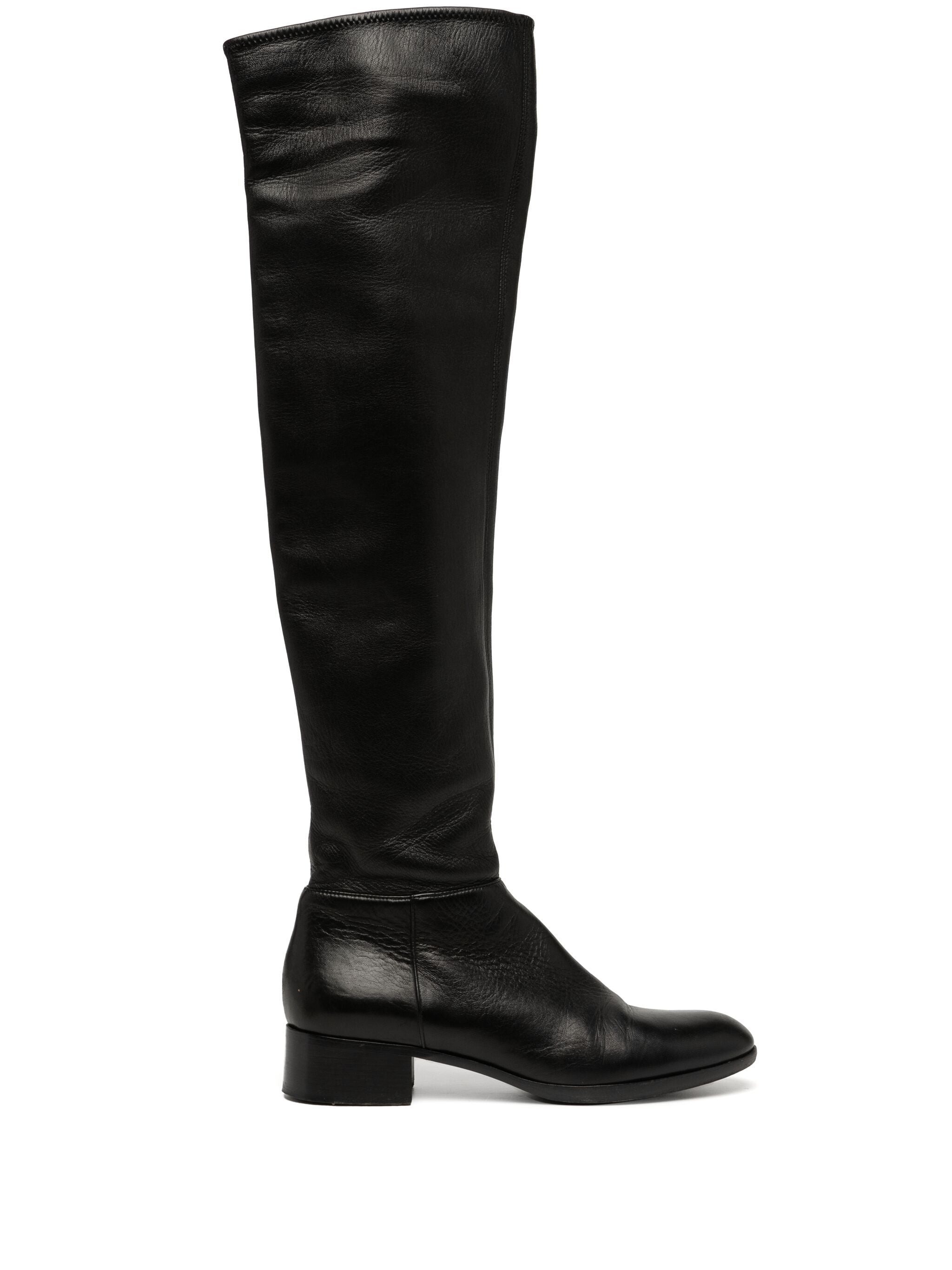 Alaïa Over The Knee Leather Boots、mySite、garminoutage.com