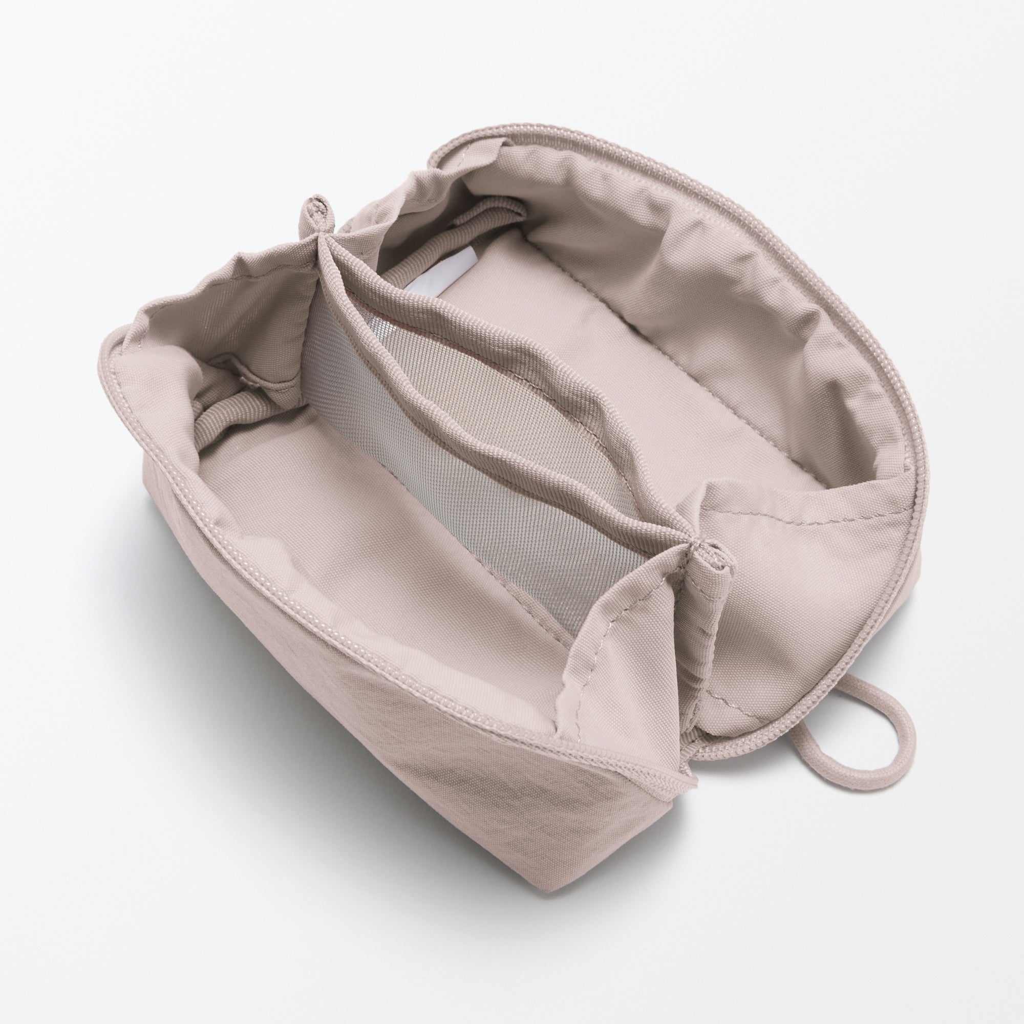  Wrinkled Nylon Wide-Opening Pouch - Small、mySite、sugarbowlscore