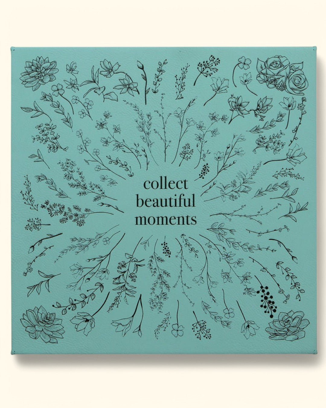 Aqua Collect Beautiful Moments Artistic Floral Wall Hanging、mySite、topwebapps