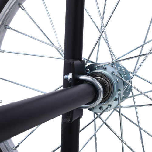 Large Dual Oxygen Tank Cart Dolly Double Cylinder Cart, 20" pneumatic Wheels Includes two fastening belts ,black、、eastwooduniform