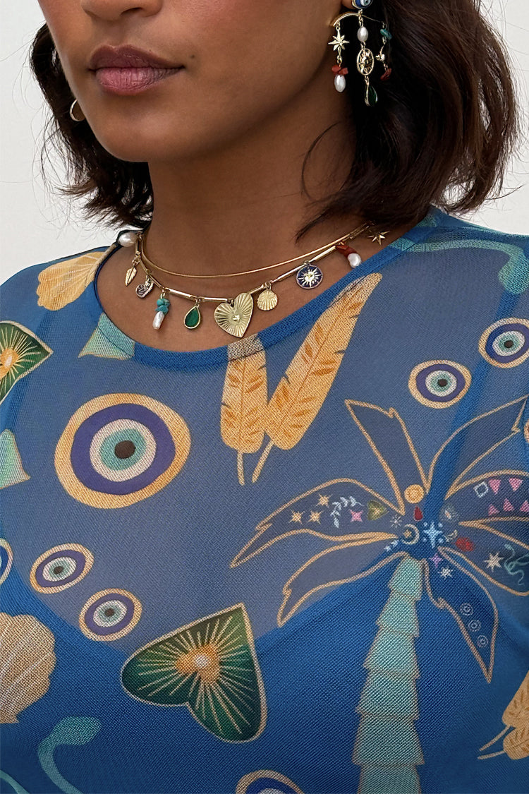 Azura Charms Mesh Dress、mySite、solidvoid