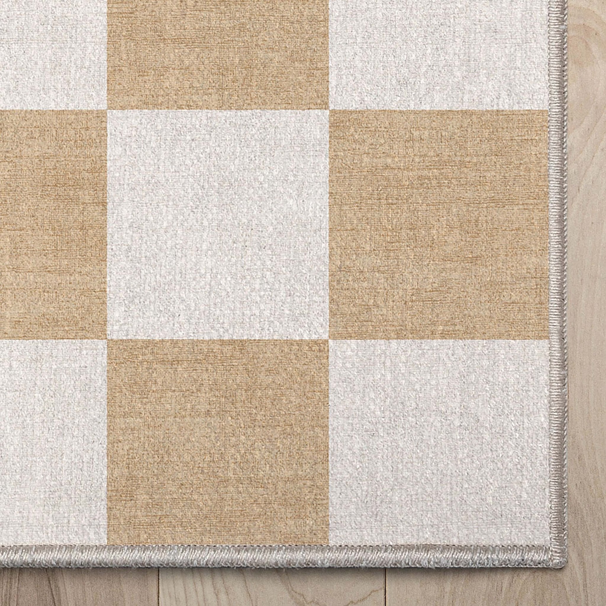 Squares Modern Geometric Boxes Flat-Weave Rug、mySite、gigharbornorthrealestate