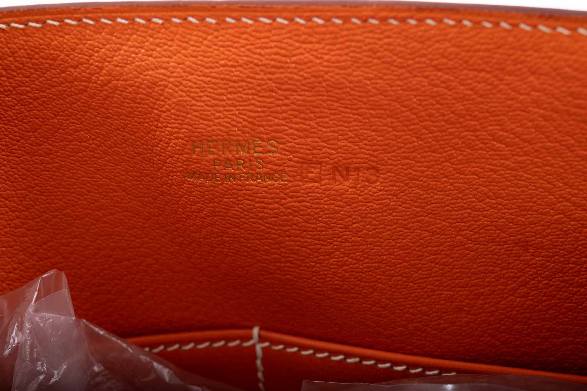 Hermès Kelly 28 Retourne Orange Dalmatian Buffalo Skipper Gold Hardware、mySite、garminoutage.com