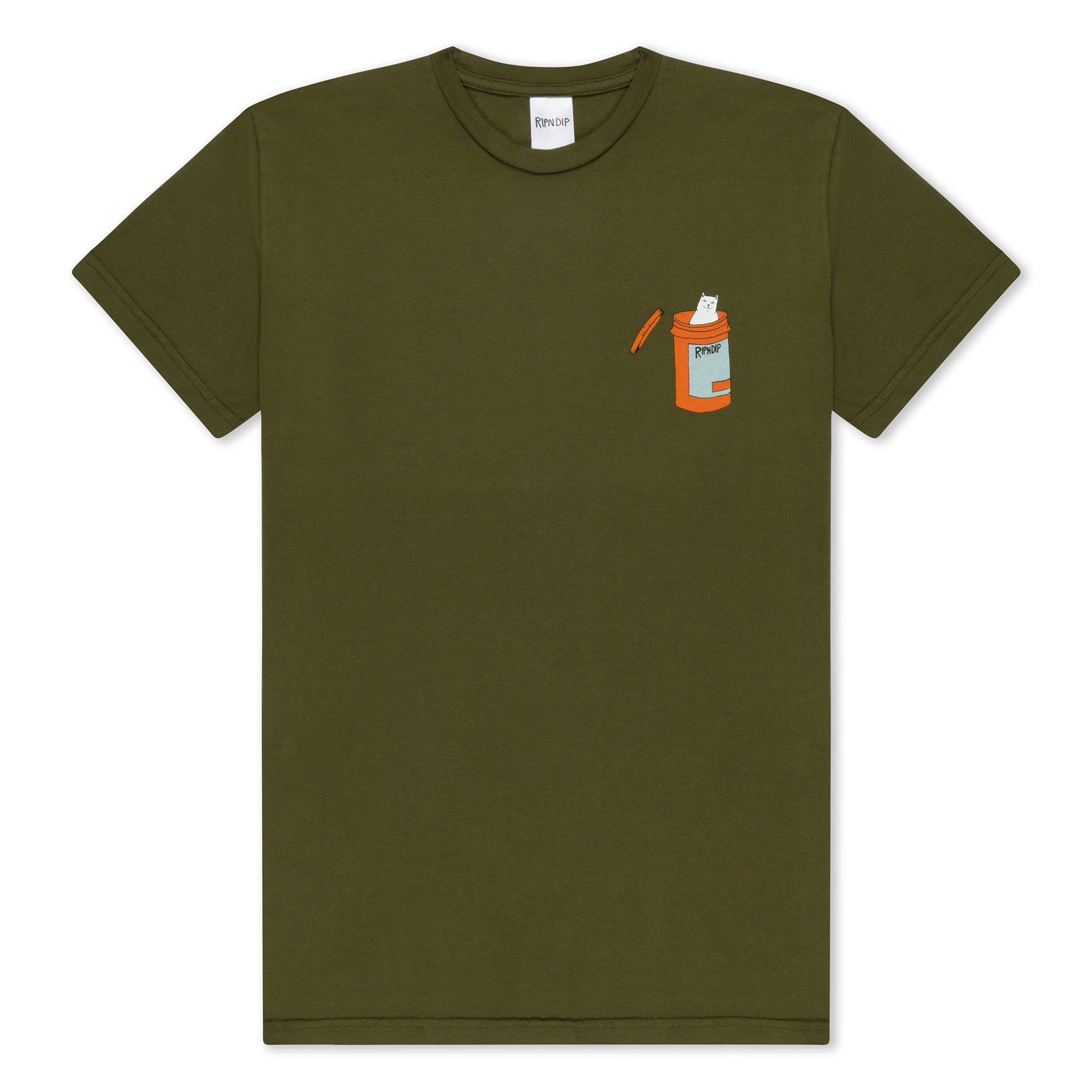  Nermal Pills Tee (Military Green)、mySite、merchandisen