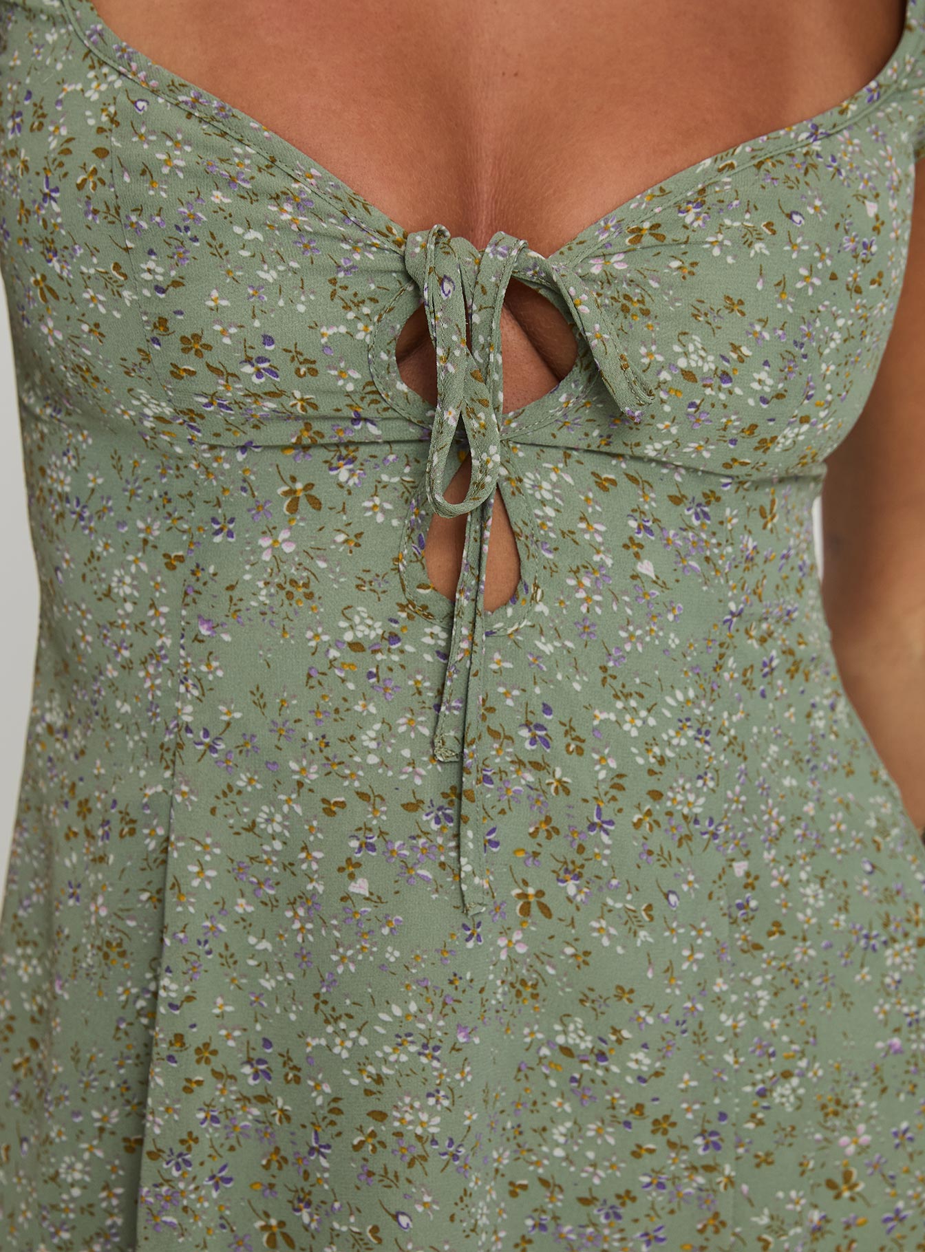 Alora Mini Dress Green、mySite、solidvoid