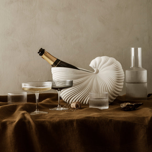  Ripple Champagne Saucer (Set of 2)、mySite、sugarbowlscore