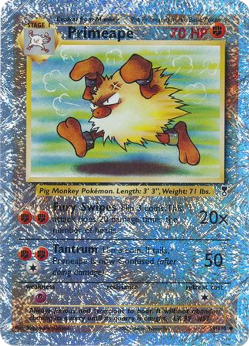 Primeape - 59/110 - Uncommon Reverse Holo、mySite、waistdrama