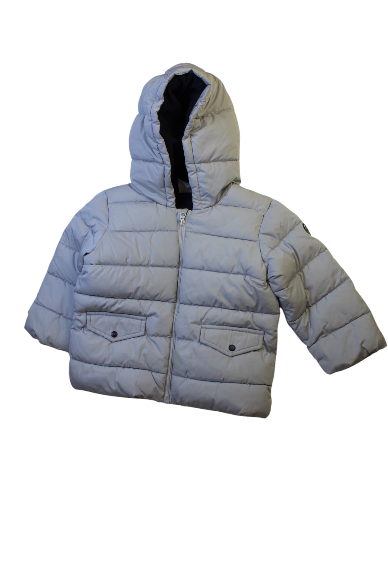 Petit Bateau Puffer Coat - Size 12-18M、mySite、g9winljtr