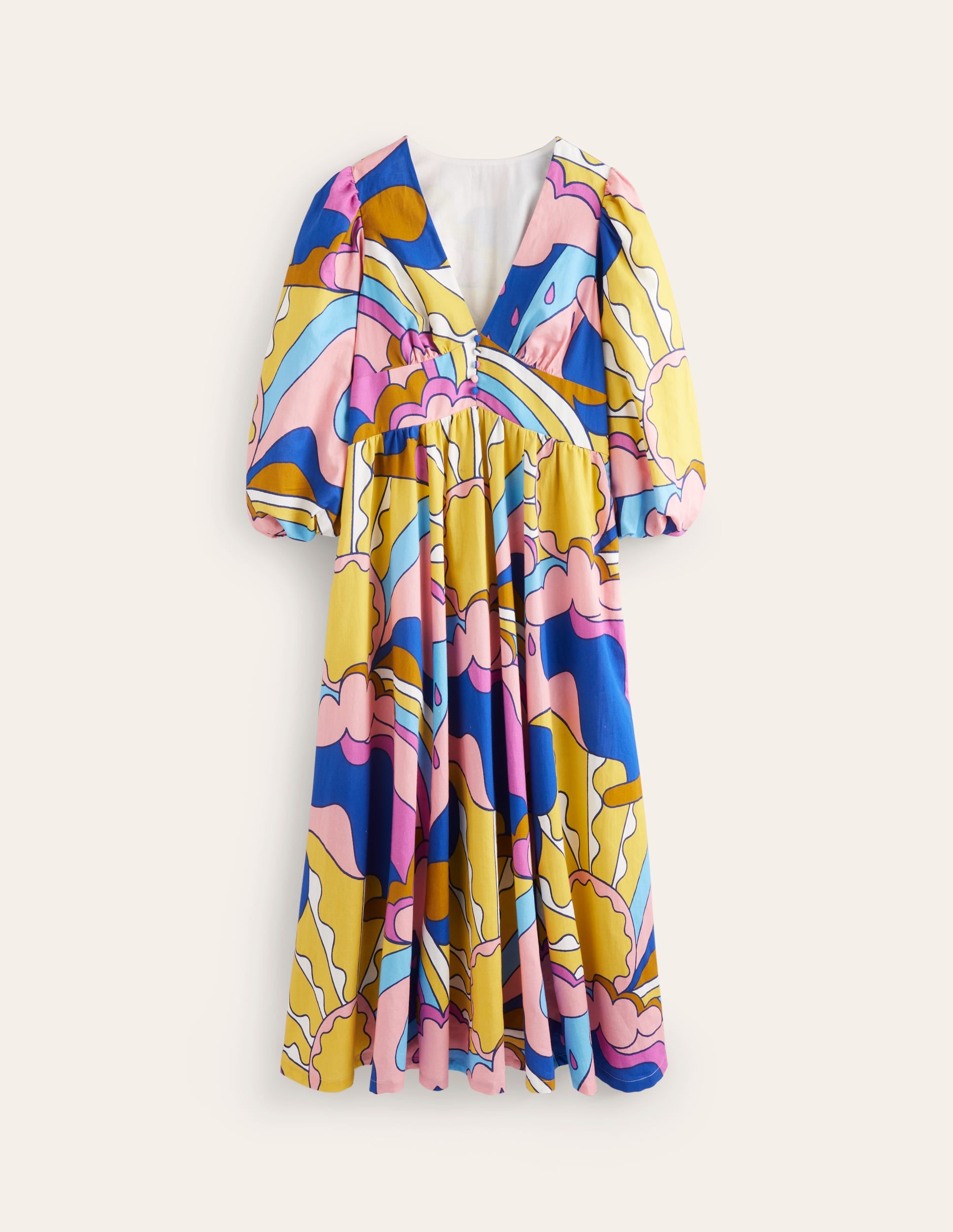  Lola Blouson Maxi Dress-Orchid Smoke, Sunshine、mySite、ashleygrahame