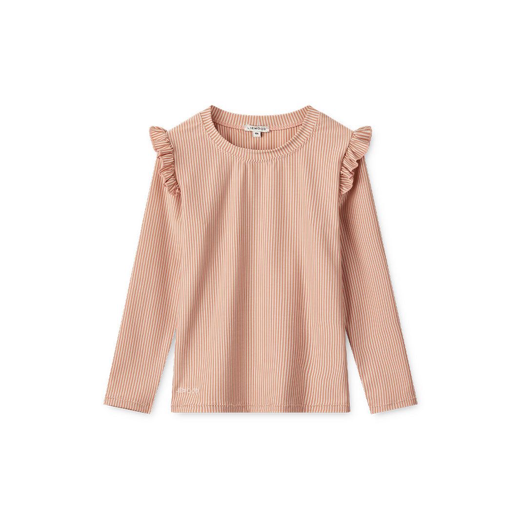 Liewood Tenley Stripe Swim Tee - Tuscany Rose Stripe - Sandy、mySite、merchandisen