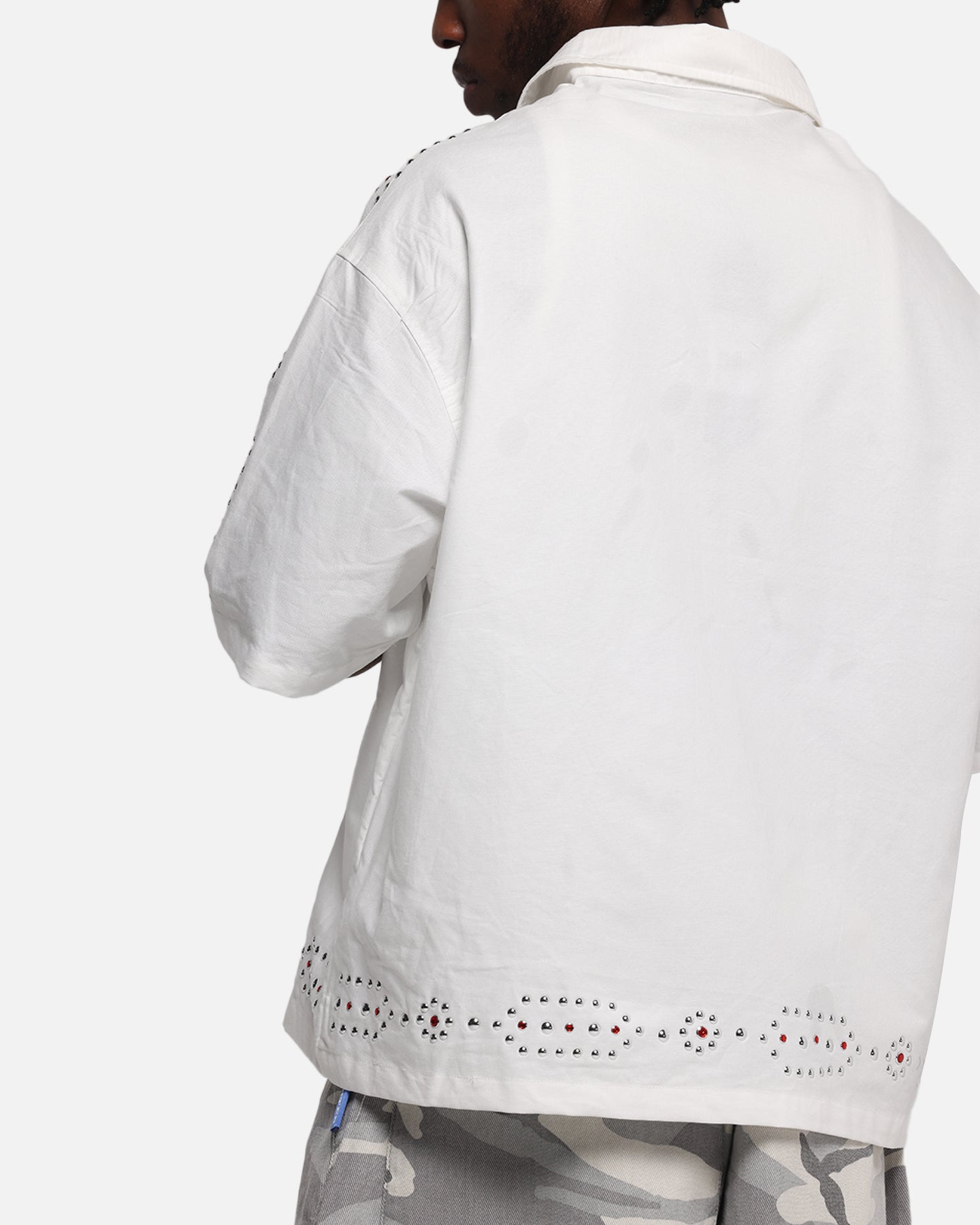 Loiter Western Button Up Shirt Cream、mySite、zt4zffjzw