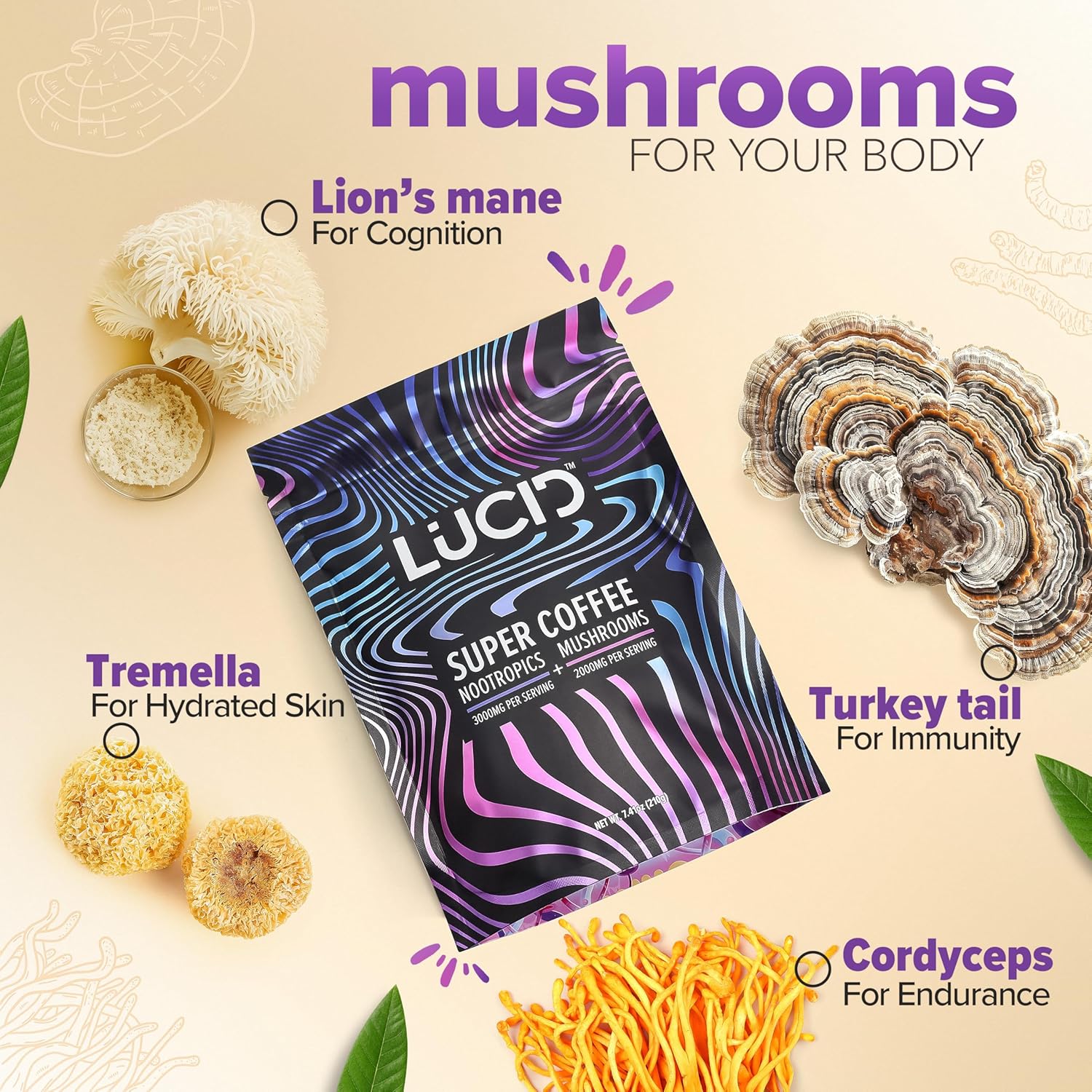 Lucid™ Nootropic+Mushroom Coffee、mySite、gigharbornorthrealestate