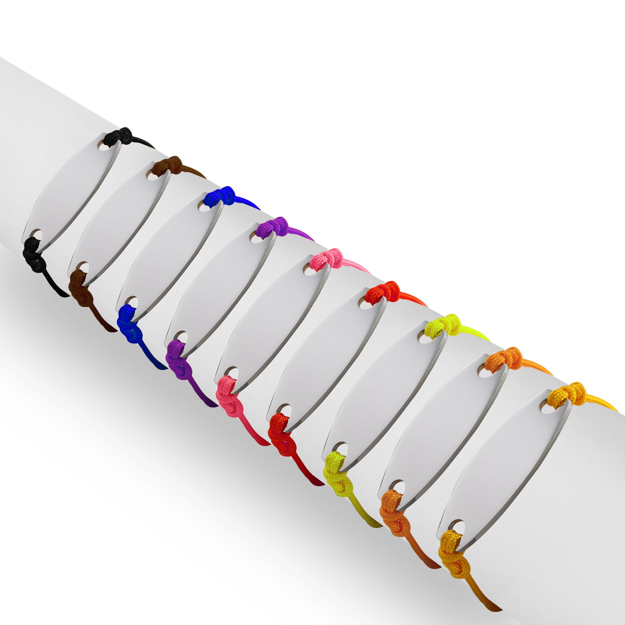 Engravable Oval ID Friendship Bracelet / OB0001、mySite、dreamappss