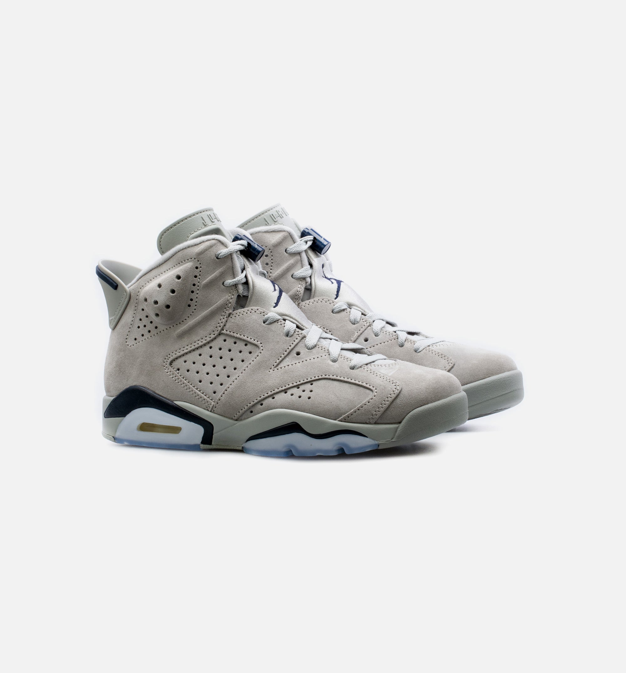 Air Jordan 6 Retro Georgetown Mens Lifestyle Shoe - Grey/Navy Blue Free Shipping、mySite、dreamappss