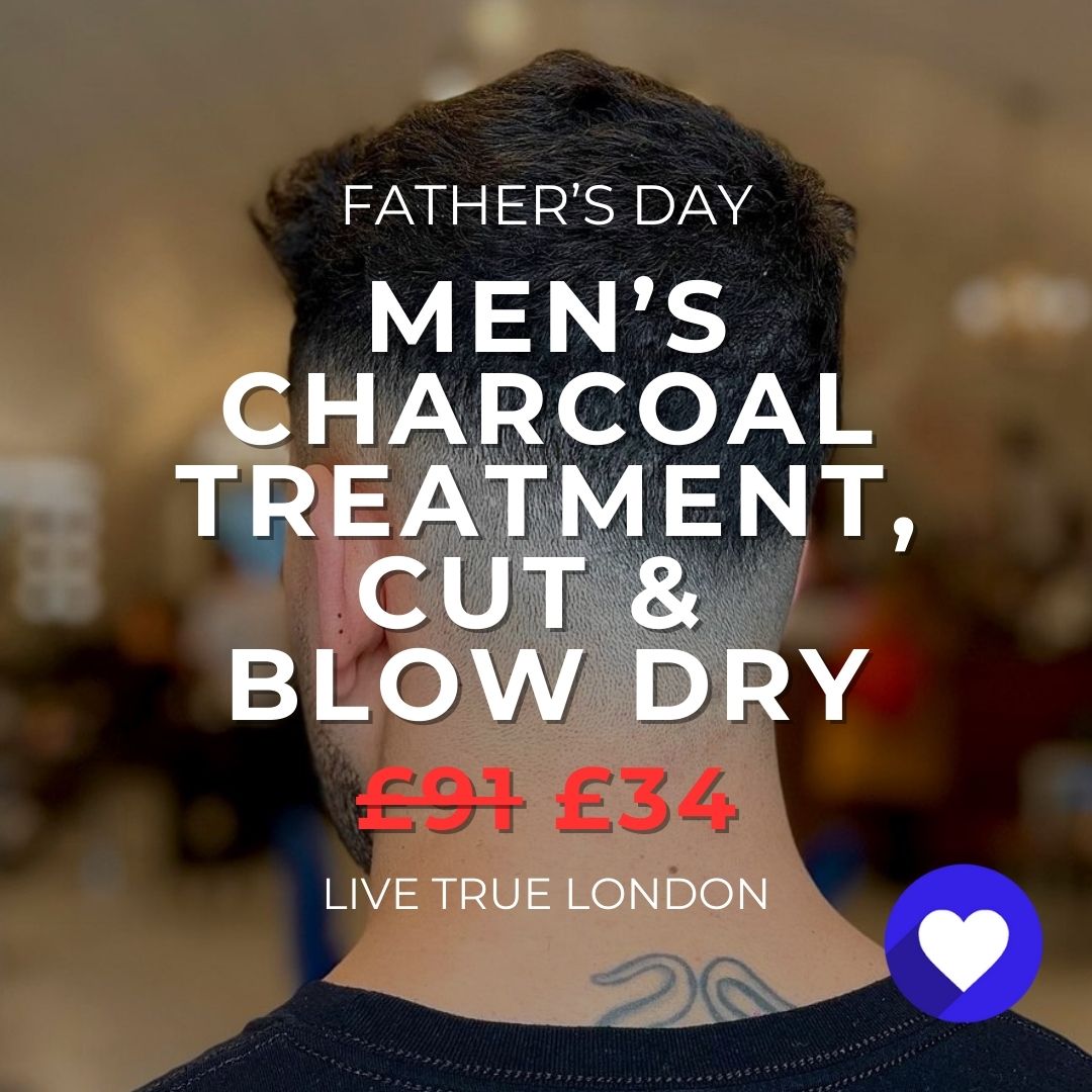  Father's Day - MEN'S CUT & BLOW DRY PLUS CHARCOAL TREATMENT、mySite、elrpsem3k