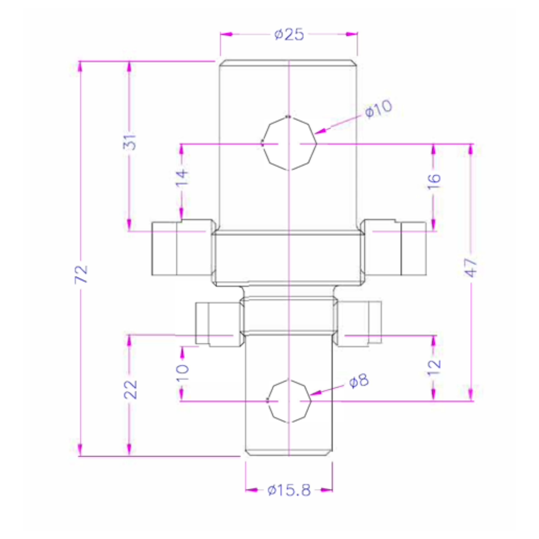 A158-2510, 5/8 Male Eye End to 25 mm Male Eye End、mySite、lovesweatpilates