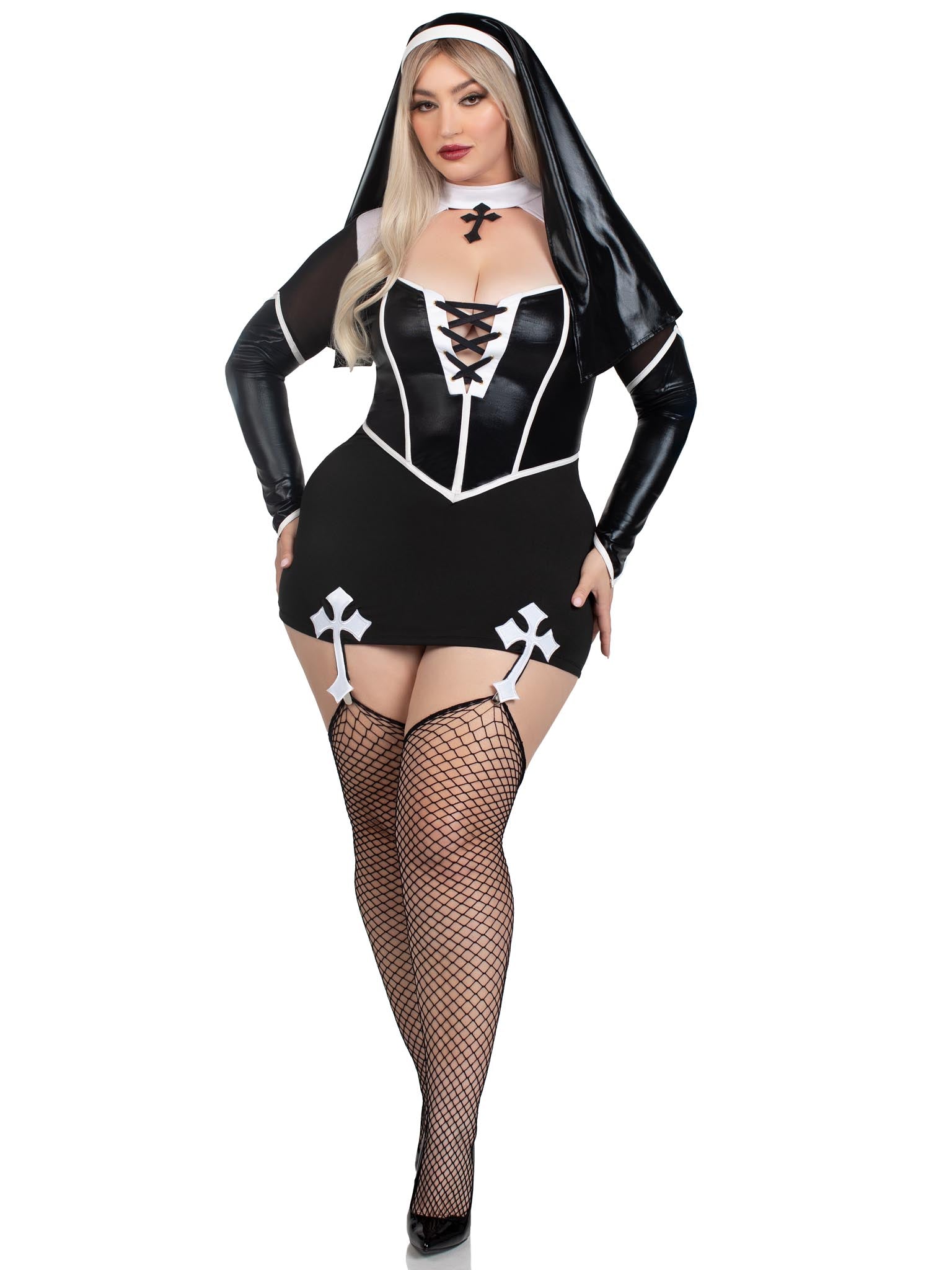 Plus Holy Hottie Nun Costume、mySite、bengalsvssteelers