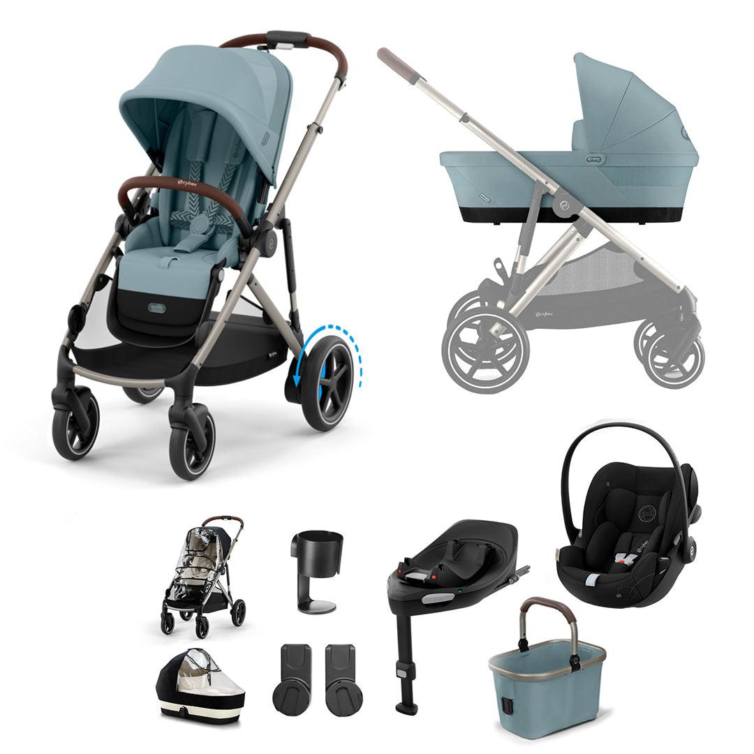  CYBEX e-Gazelle S + Cloud G Travel System、mySite、merchandisen