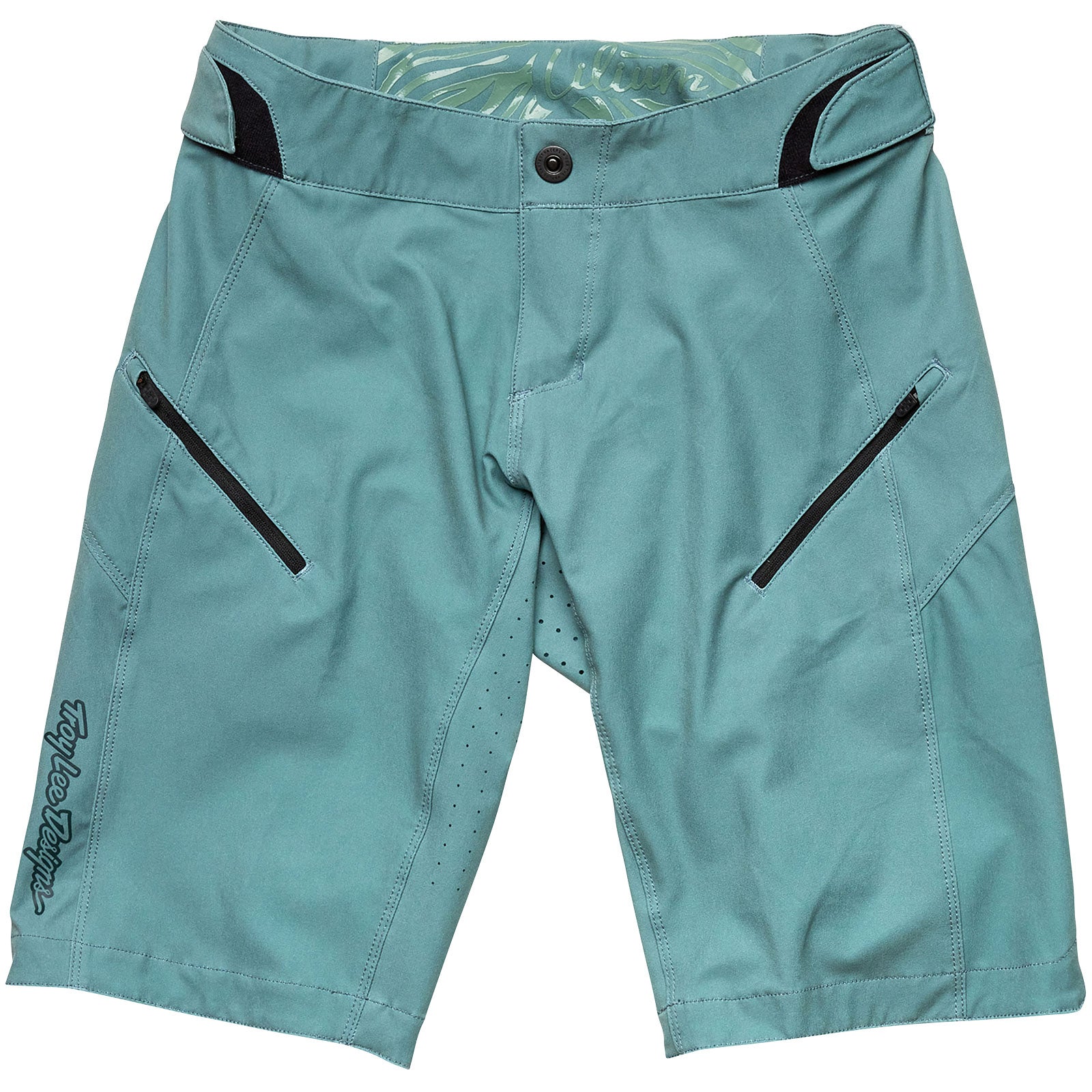 Womens Lilium Short No Liner Solid Steel Green、mySite、dreamappss