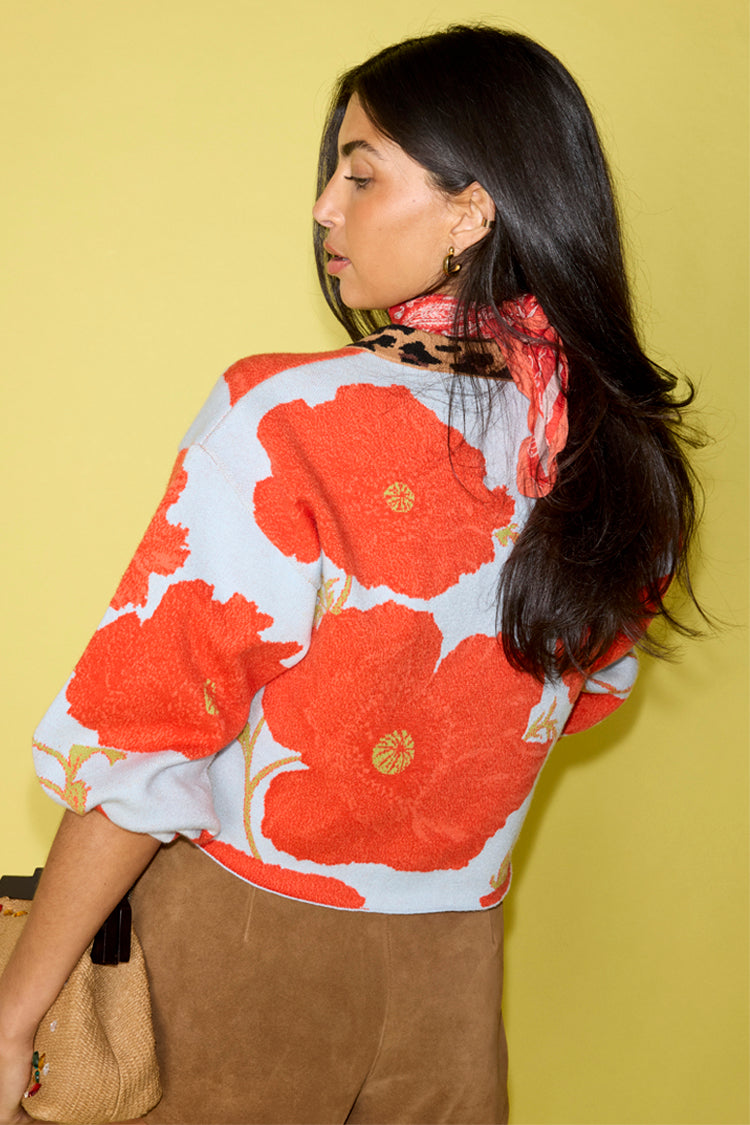 Blue Poppy Cardigan、mySite、solidvoid