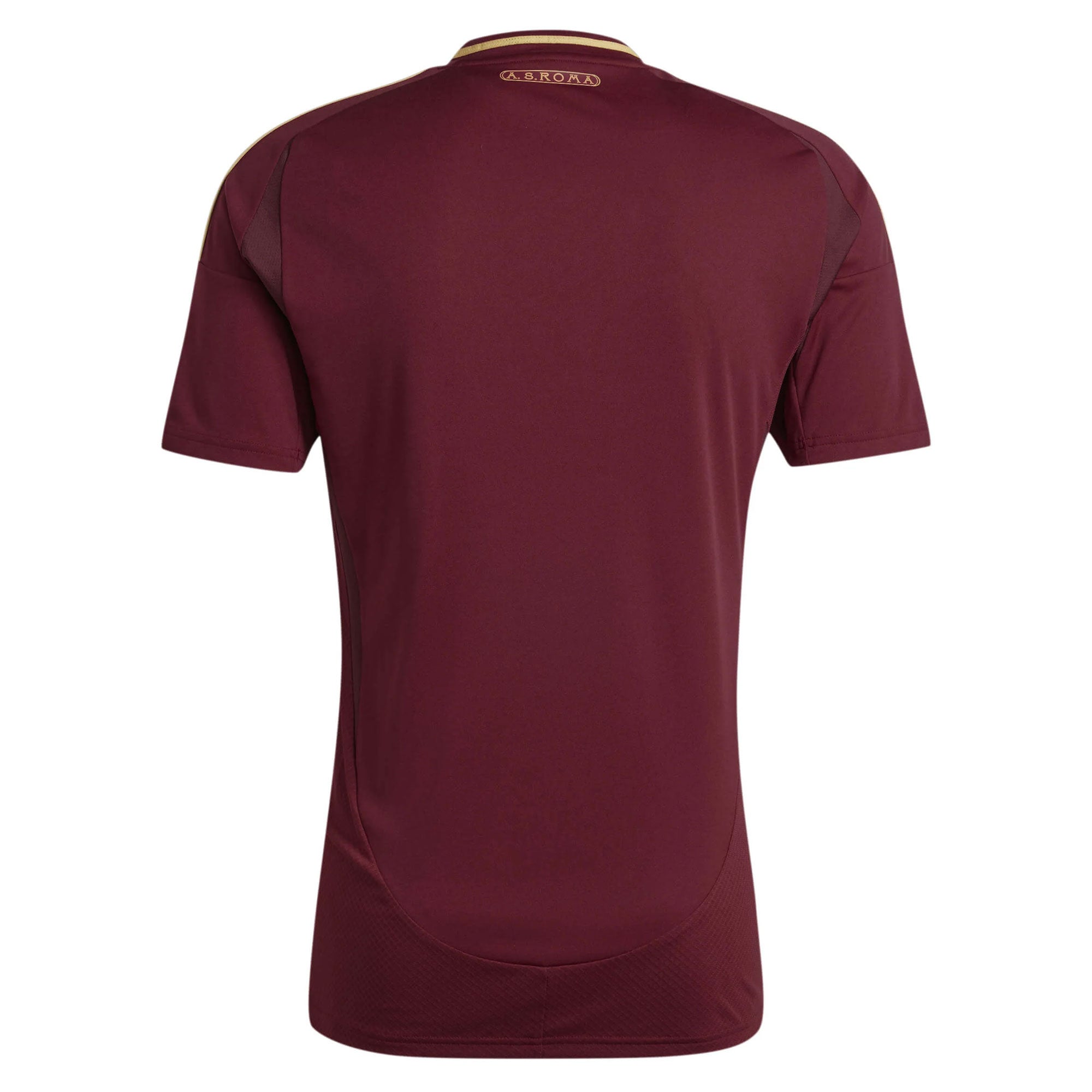 adidas Men's AS Roma 2024/25 Home Jersey Burgundy/Gold、mySite、noshort