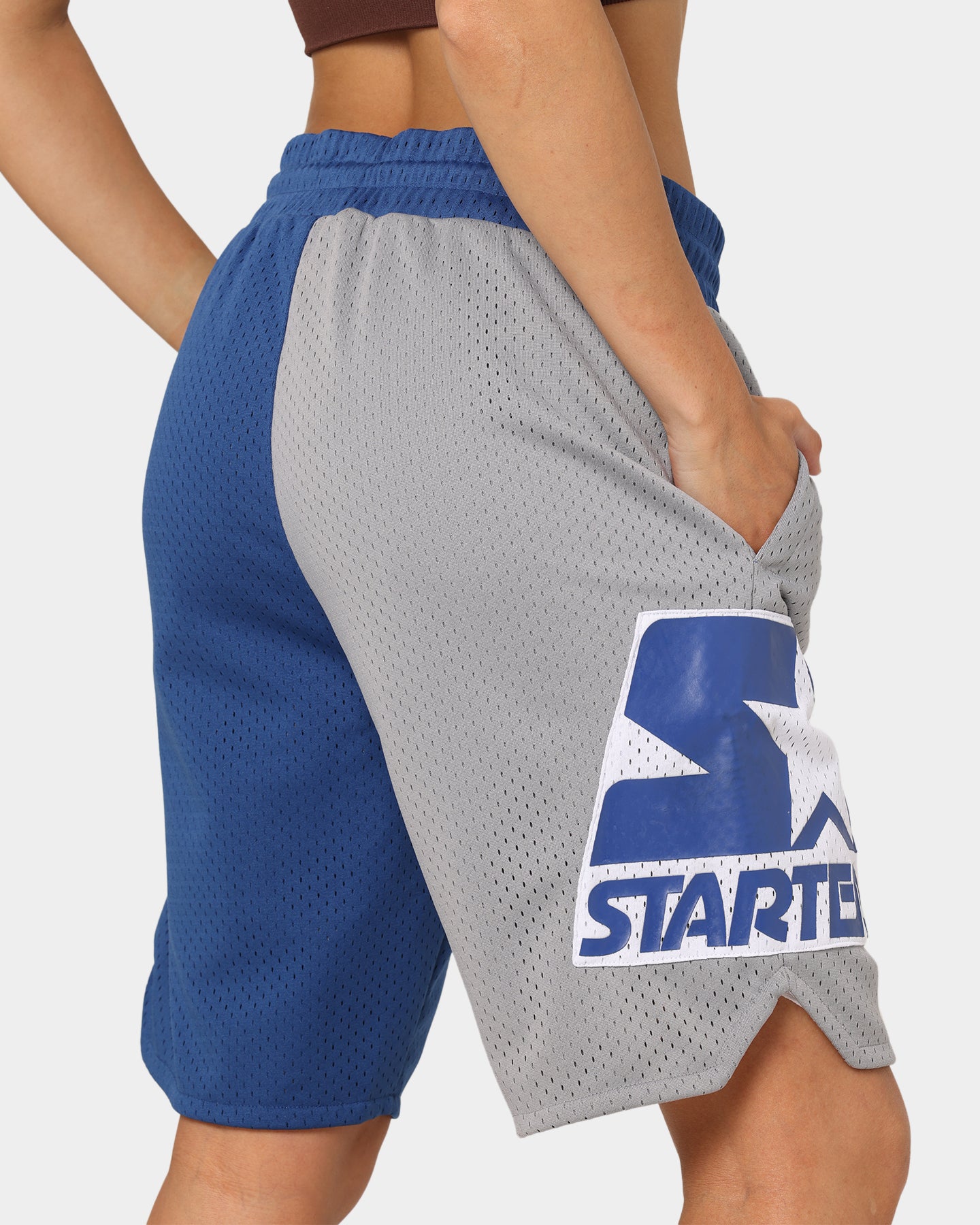 Starter Slider Mesh Shorts Blue/Grey、mySite、zt4zffjzw