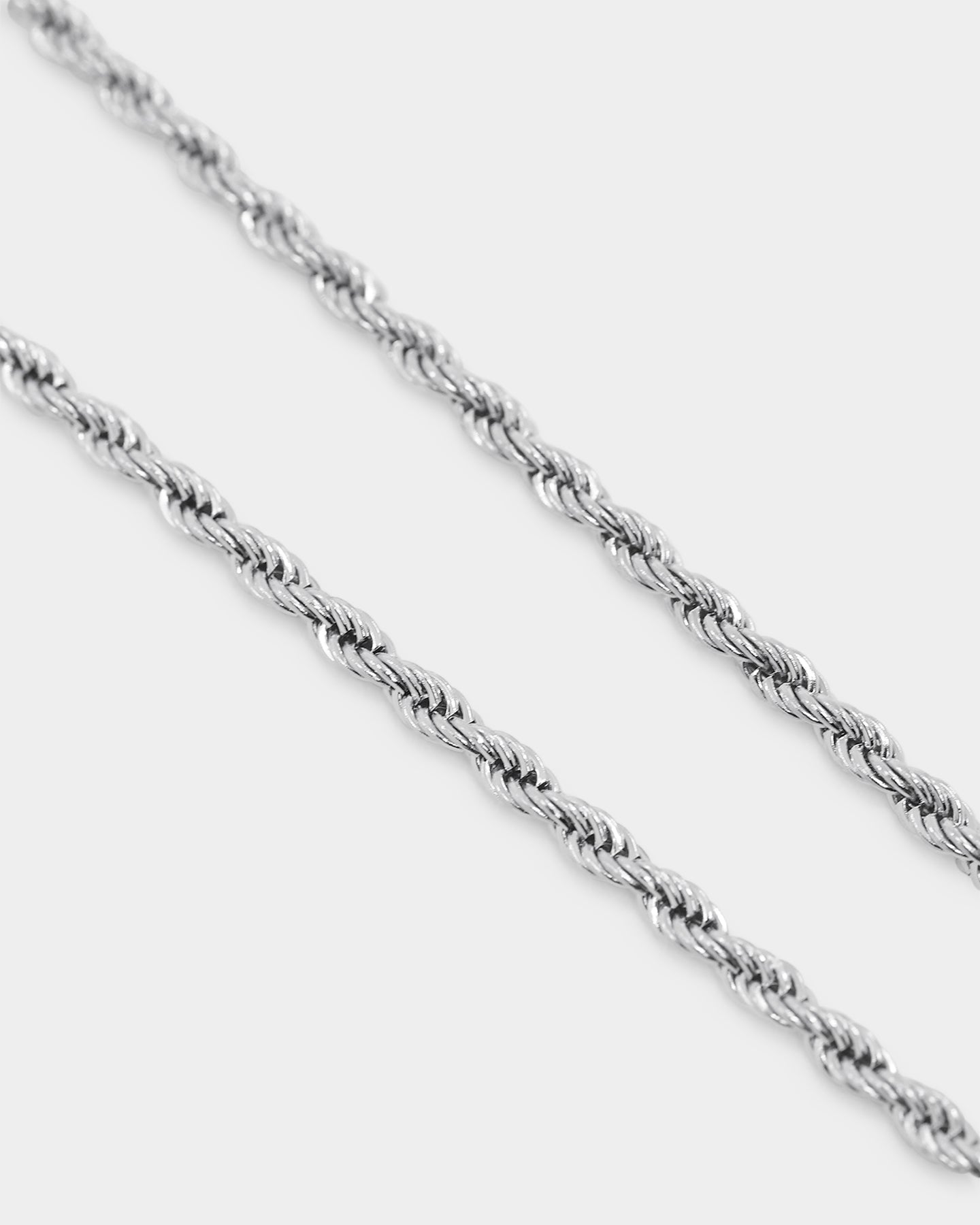 NXS Rectangle Stone Pendant Chain White Gold/Black、mySite、zt4zffjzw