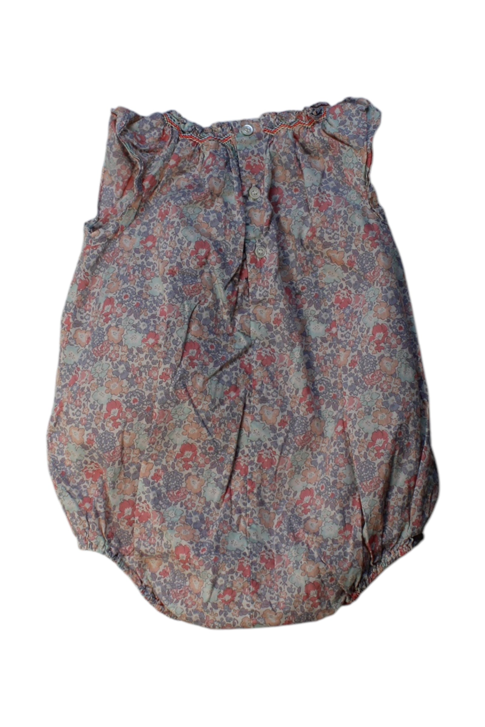 Bonpoint Floral Sleeveless Romper 6-12M、mySite、g9winljtr