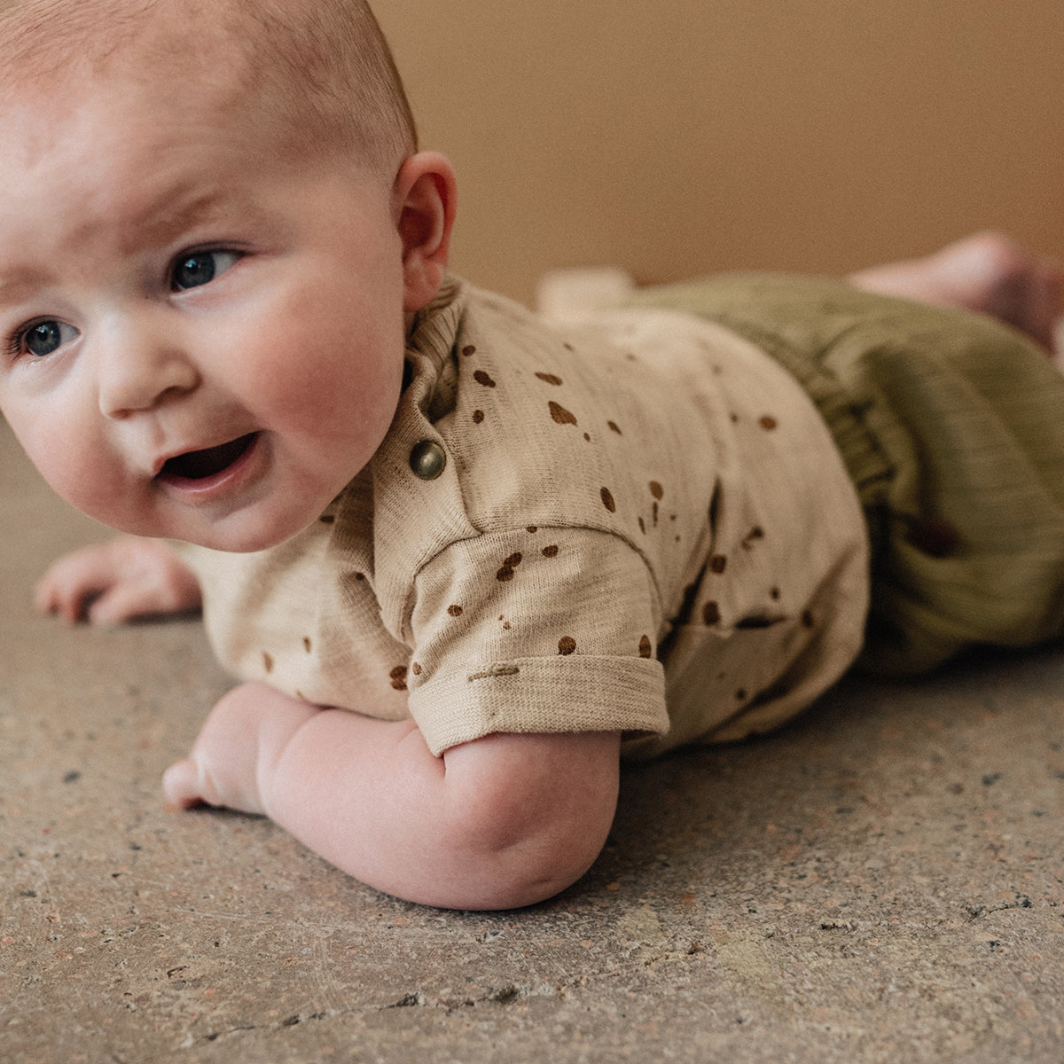 Organic Tee - Splatter AOP Wheat、mySite、g9winljtr