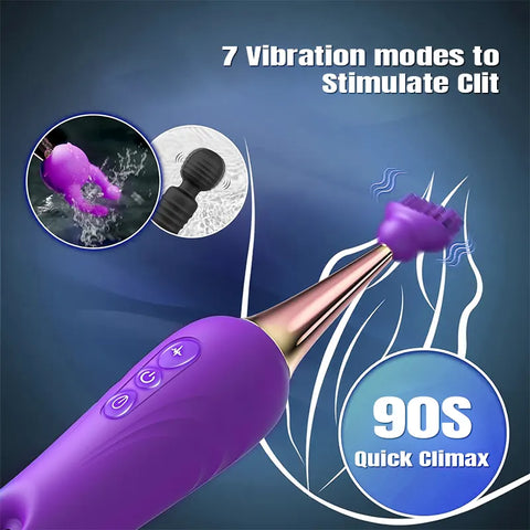 Replaceable Head G-Spot Vibrator