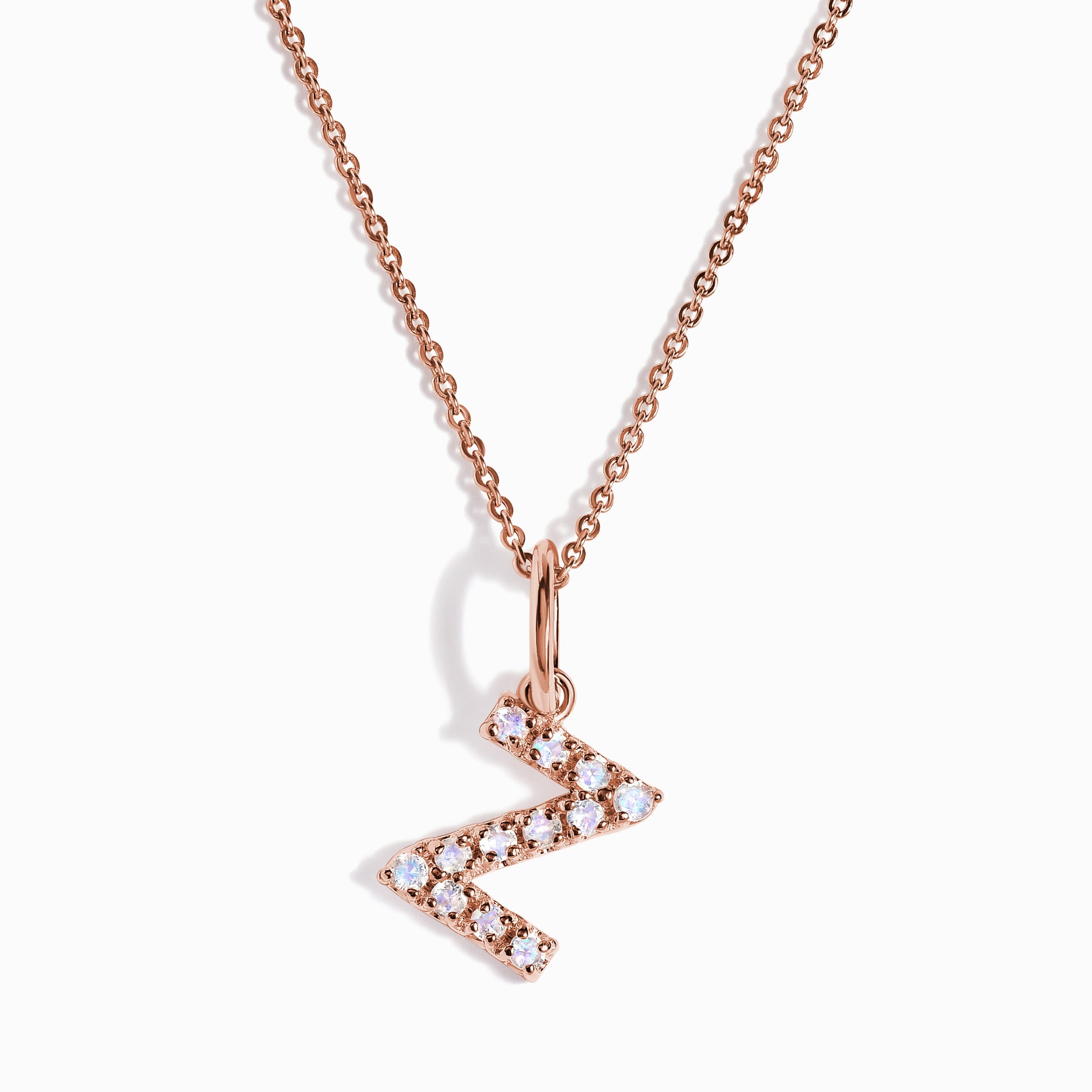 Moonstone Necklace - Alphabet、mySite、hinf8tx79