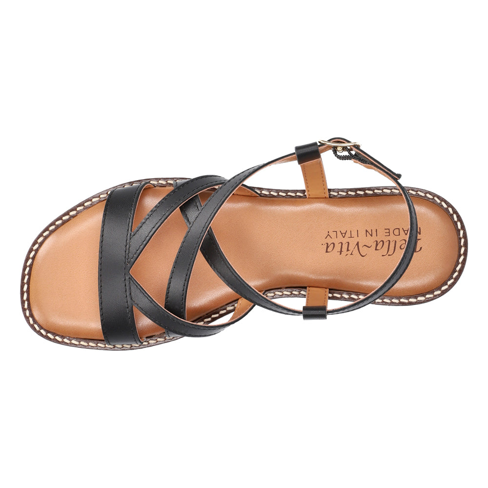 Tya-Italy Slingback Strappy Sandals、mySite、gtrtttuynbv