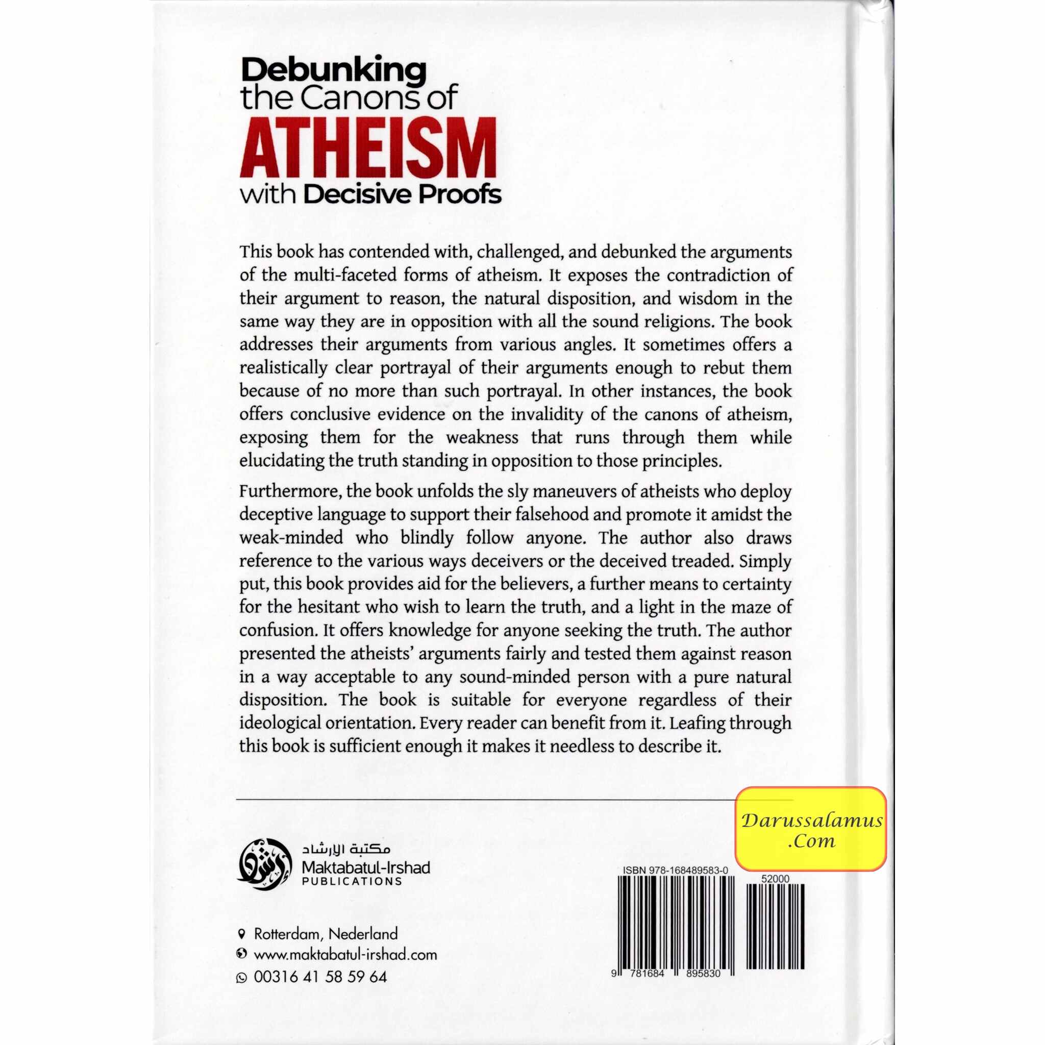 Debunking the canons of Atheism with Decisive proofs by Sheikh Abdul-Rahman ibn Nasir al-Sa'di、mySite、topwebapps