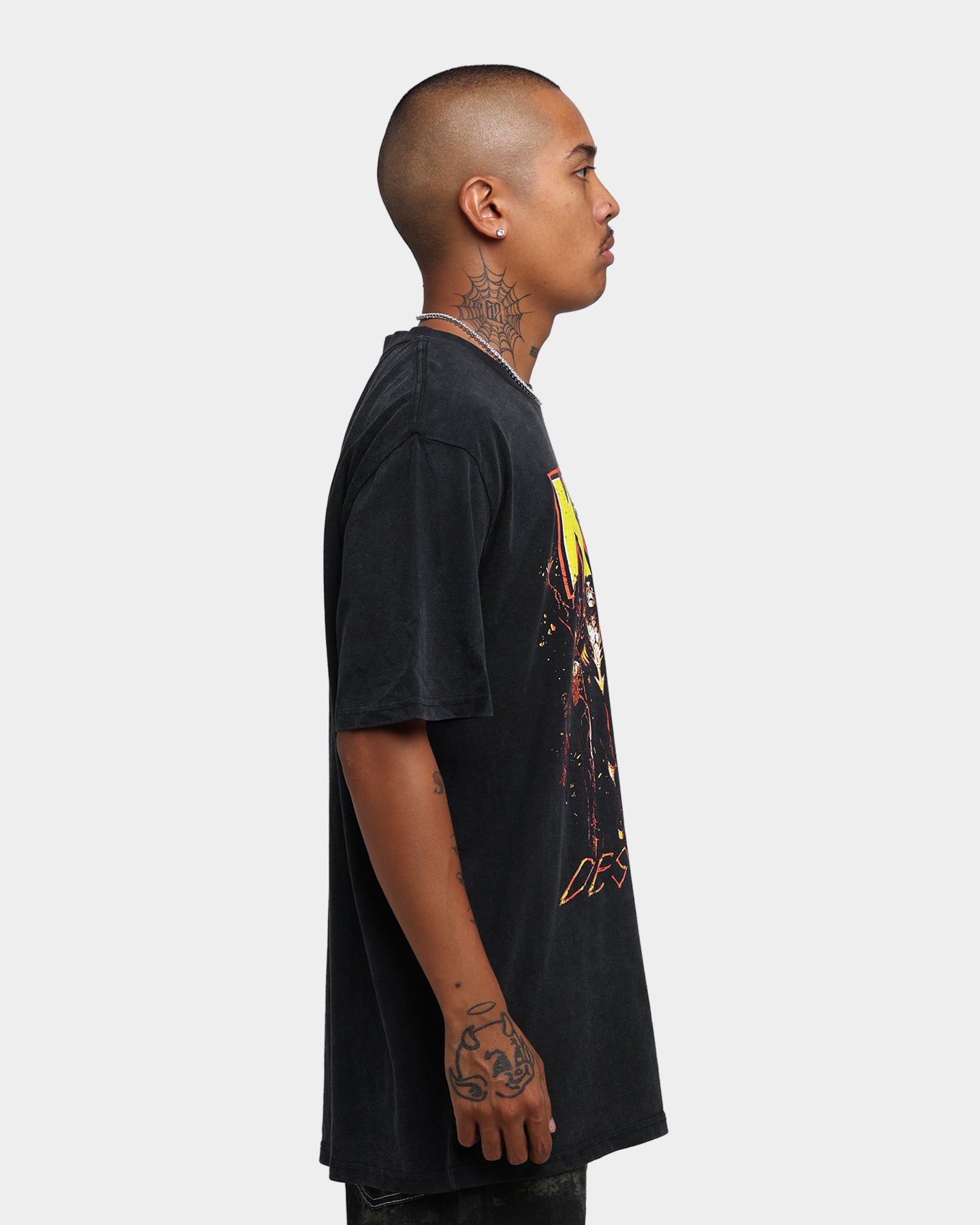 KISS Destroyer T-Shirt Black Wash、mySite、zt4zffjzw