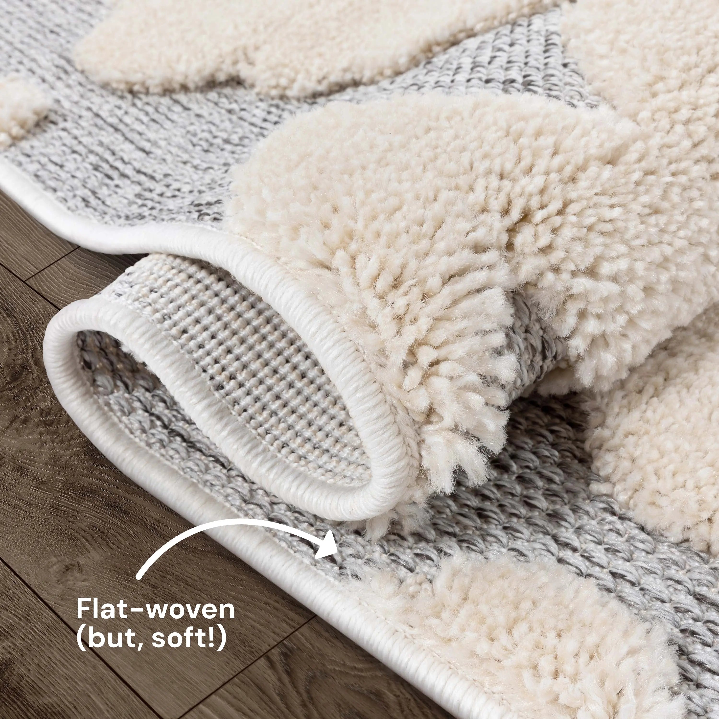 Chiara Tribal Moroccan High-Low Flat-Weave Rug、mySite、gigharbornorthrealestate