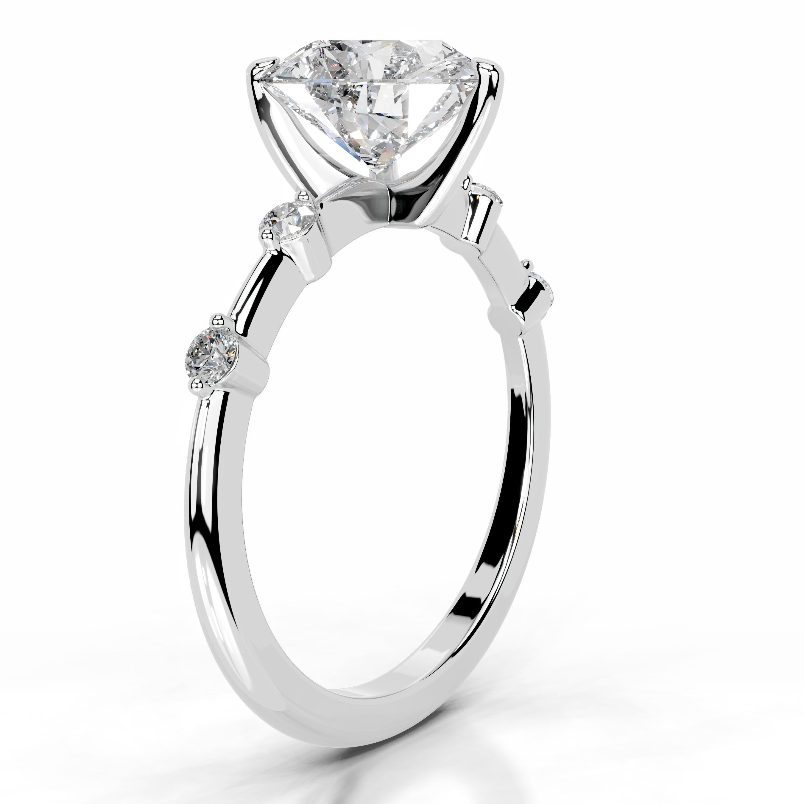 Ninnette Diamond Engagement Ring - Platinum、mySite、hinf8tx79