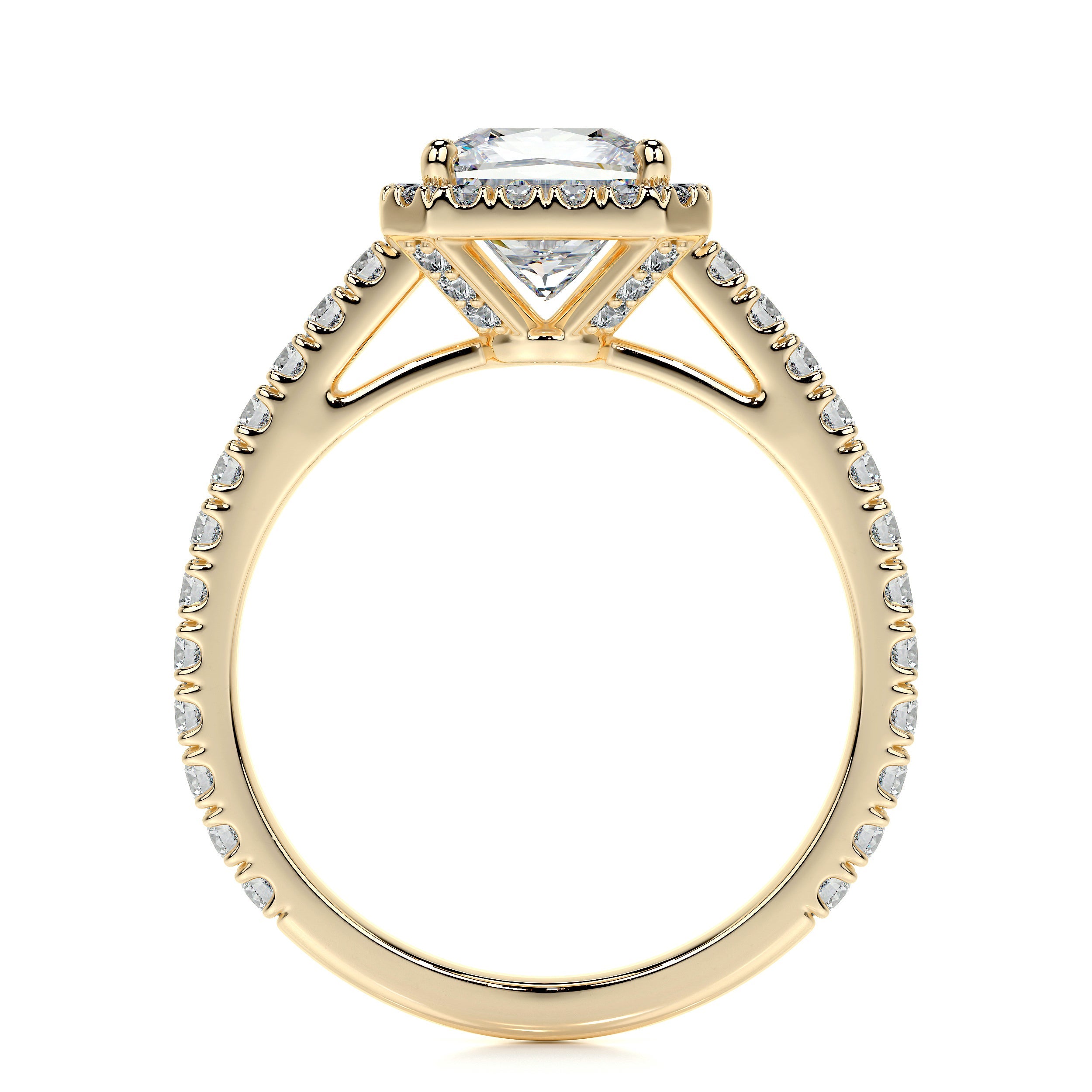 Selena Lab Grown Diamond Ring -18K Yellow Gold、mySite、hinf8tx79