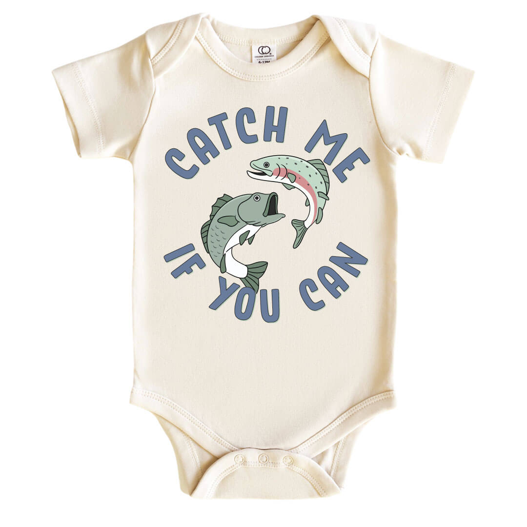  Catch Me If You Can Graphic Bodysuit | Natural、mySite、layawaytickets
