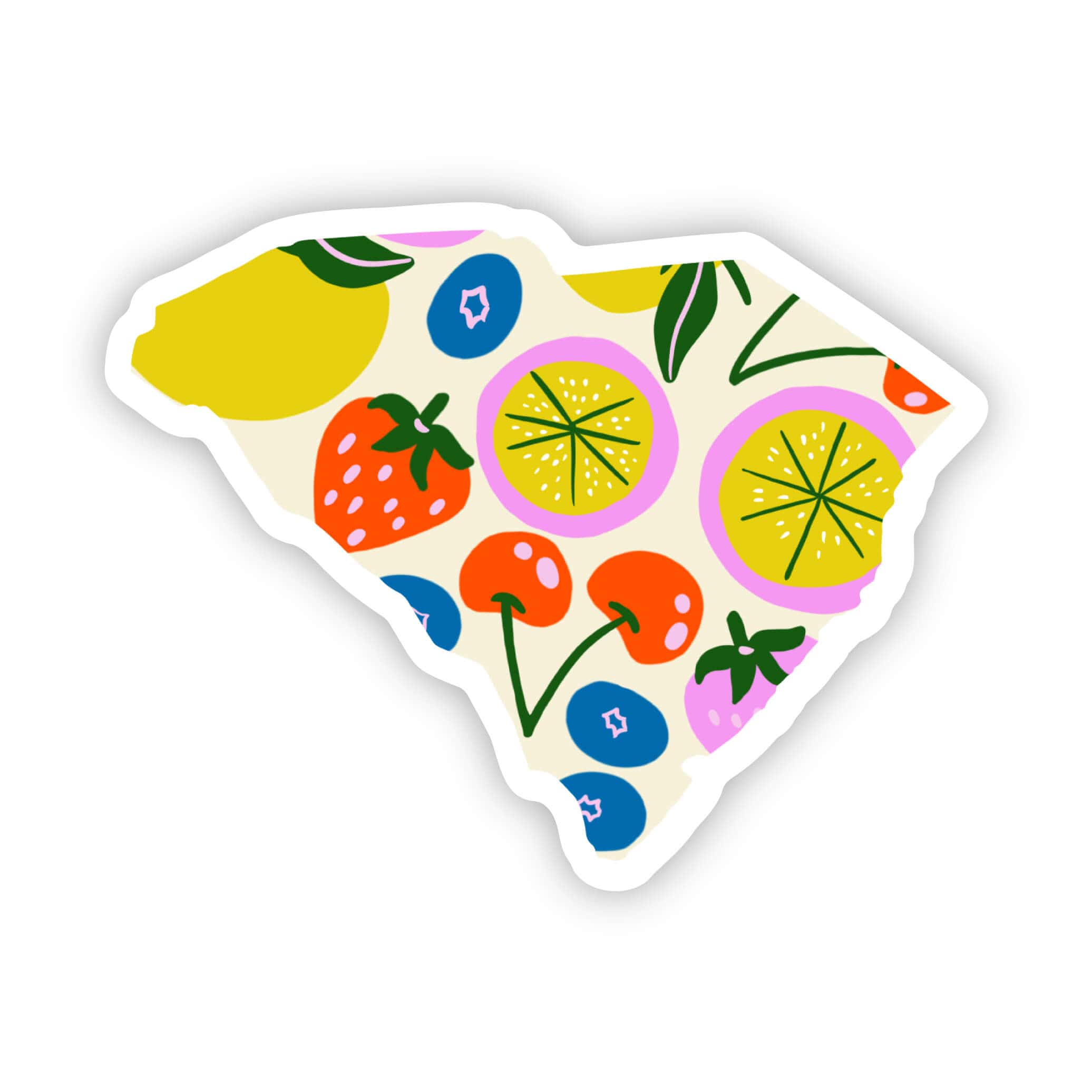  South Carolina Sticker - Cute Fruits、mySite、ghnorth