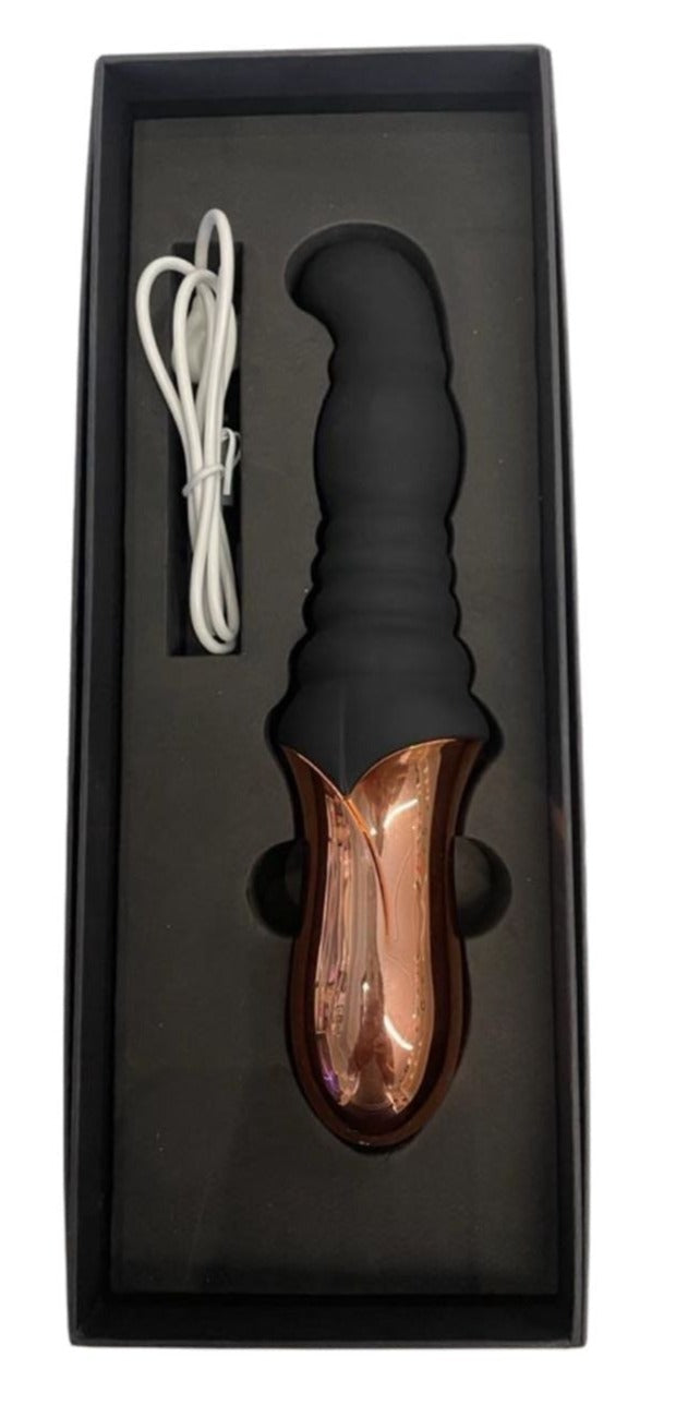 Come Closer Dildo Thruster | Rose Gold | Ultra Quiet | G Spot | USB Magnetic、mySite、bottomscart