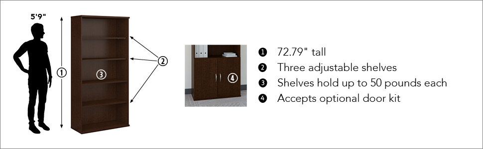 Bush Business Furniture,Series C,furniture,modular furniture,American furniture,made in USA,American