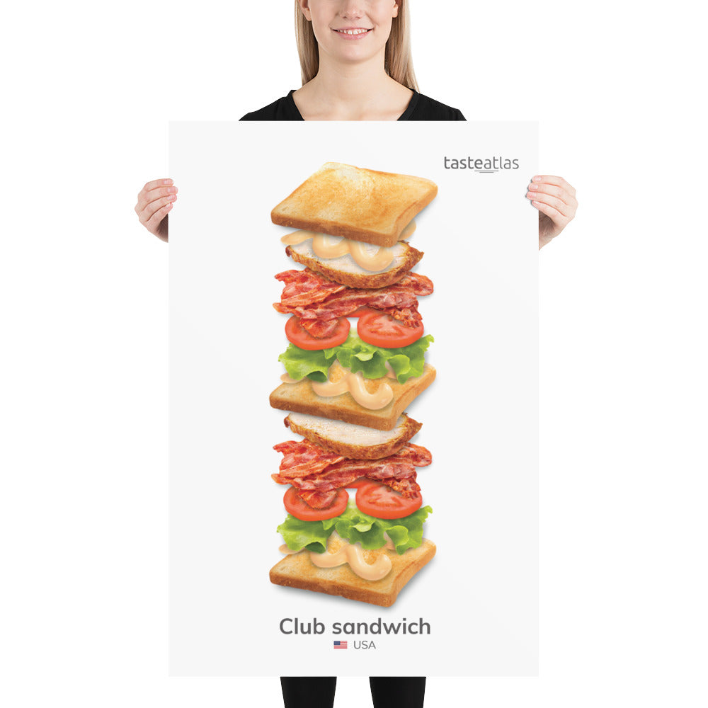 Club Sandwich Poster (in)、mySite、camillekostekn