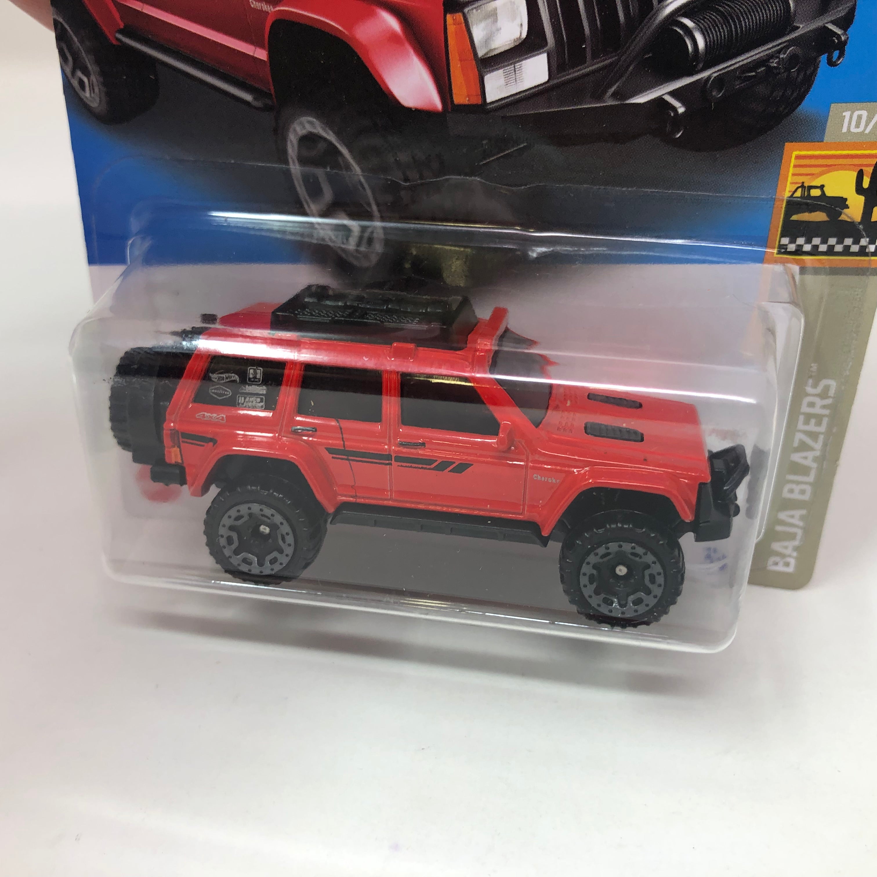 '95 Jeep Cherokee #150 * RED * 2022 Hot Wheels、mySite、hgirdovlk